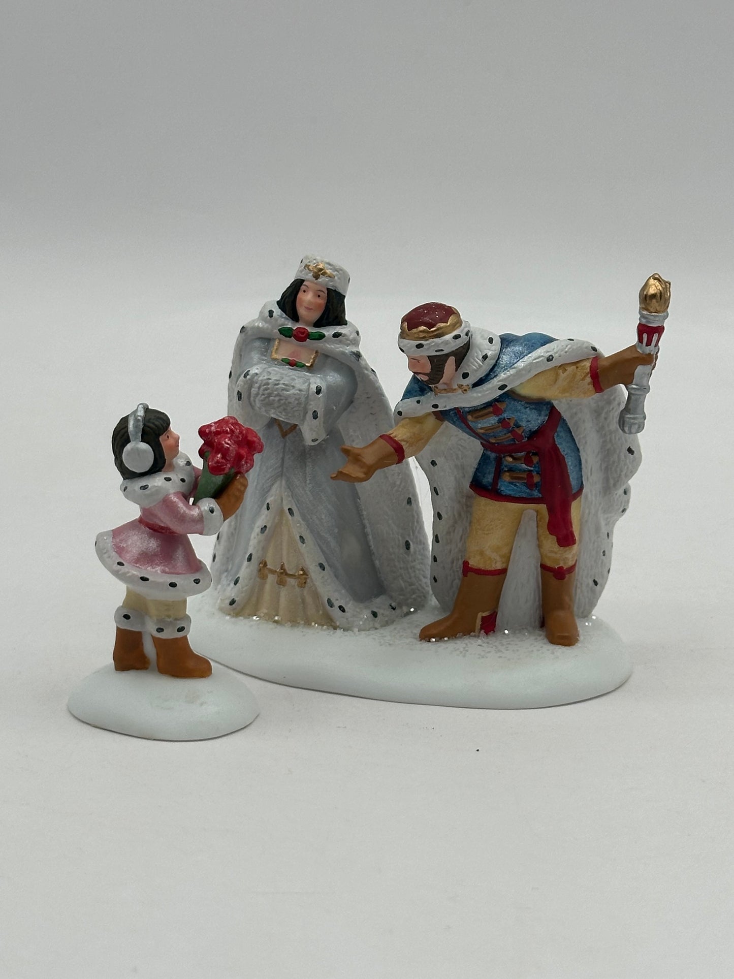 Dept 56 Christmas in the City Crystal Ice King & Queen