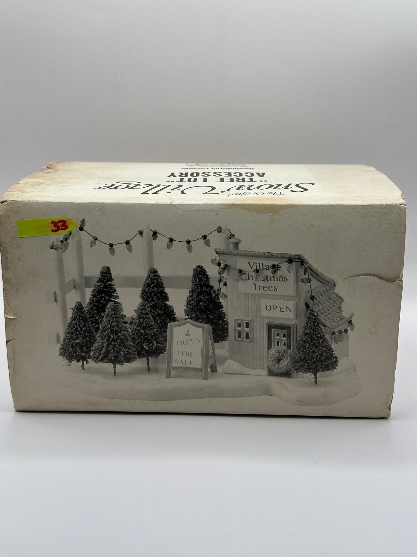 Dept 56 Original Snow Village Tree Lot