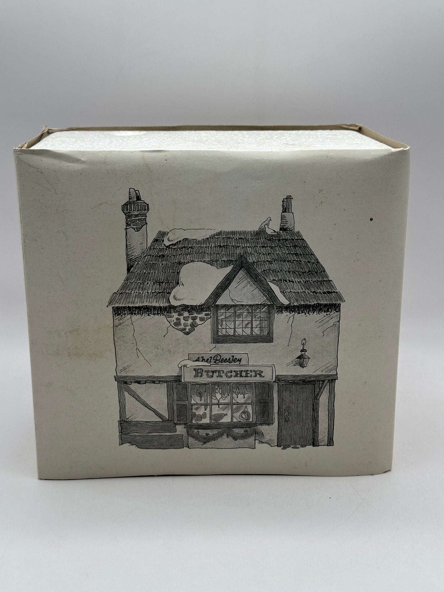 Dept 56 Dickens’ Village Abel Beesley Butcher Shop