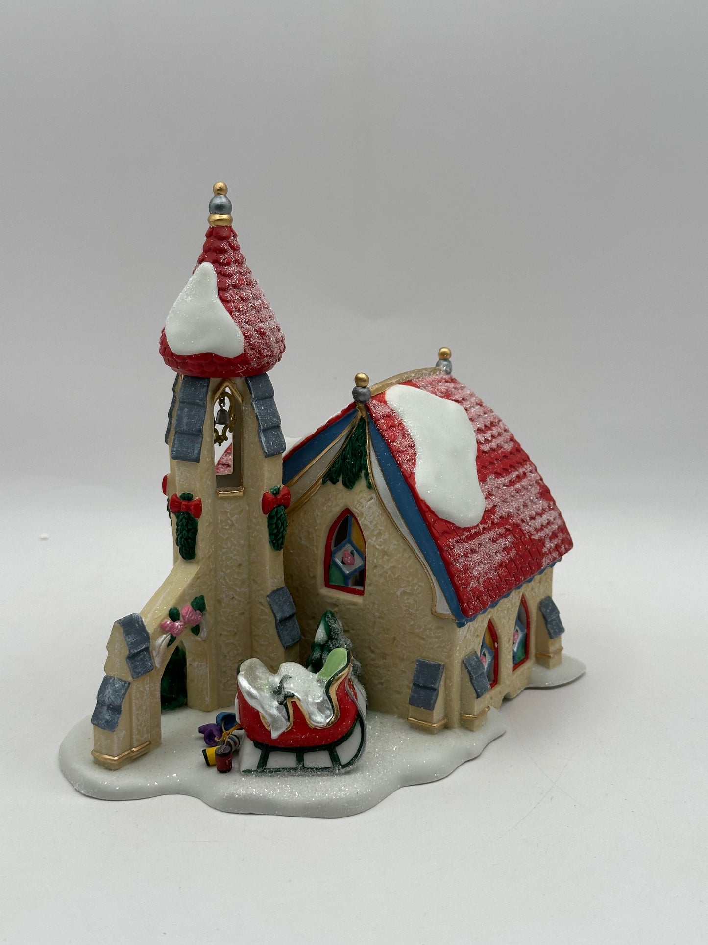 Dept 56 North Pole Wedding Bells Chapel