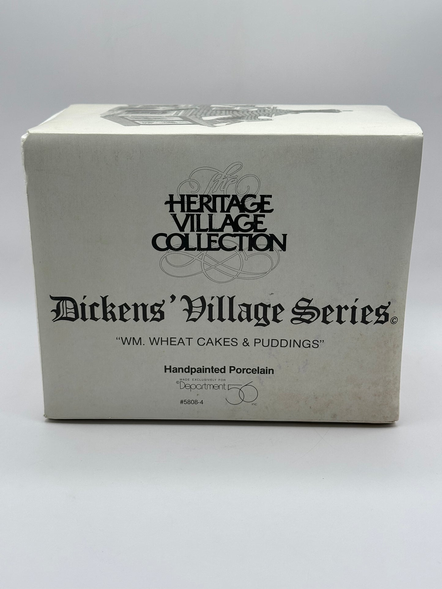 Dept 56 Dickens’ Village WM. Wheat Cakes & Puddings