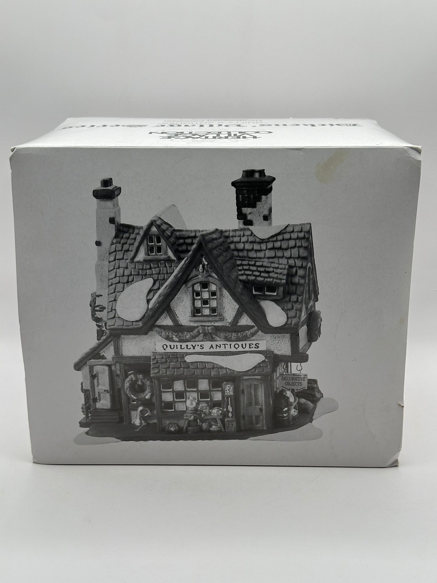 Dept 56 Dickens’ Village Quilly’s Antiques