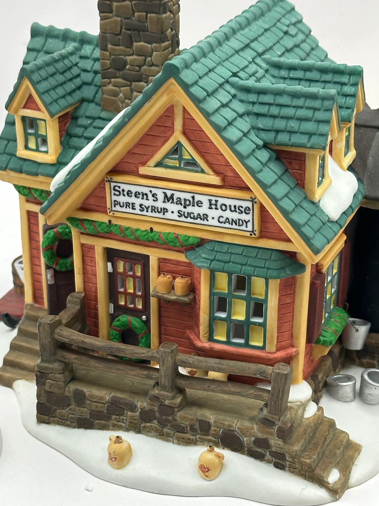 Dept 56 New England Village Steen’s Maple House