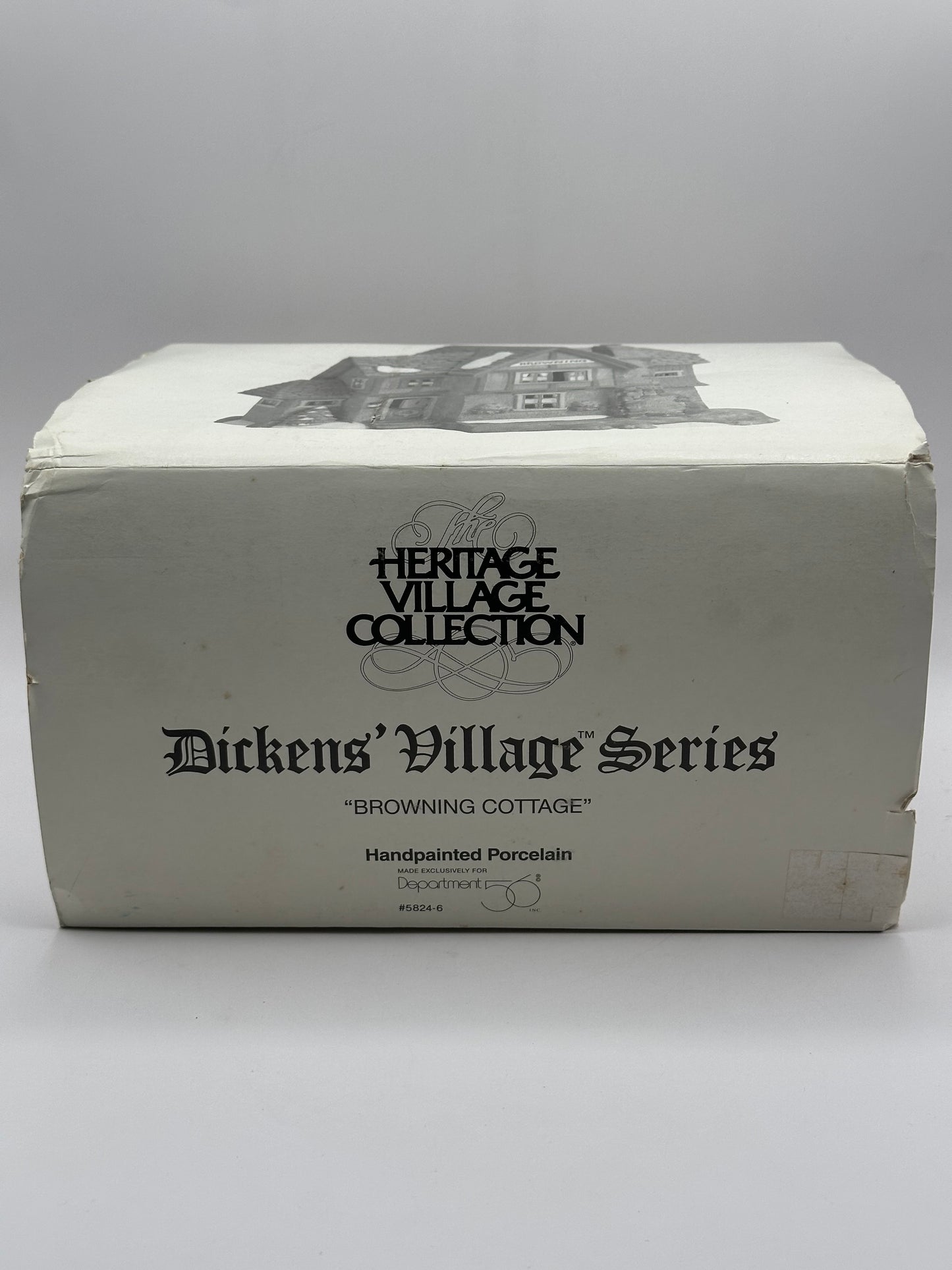 Dept 56 Dickens’ Village Browning Cottage