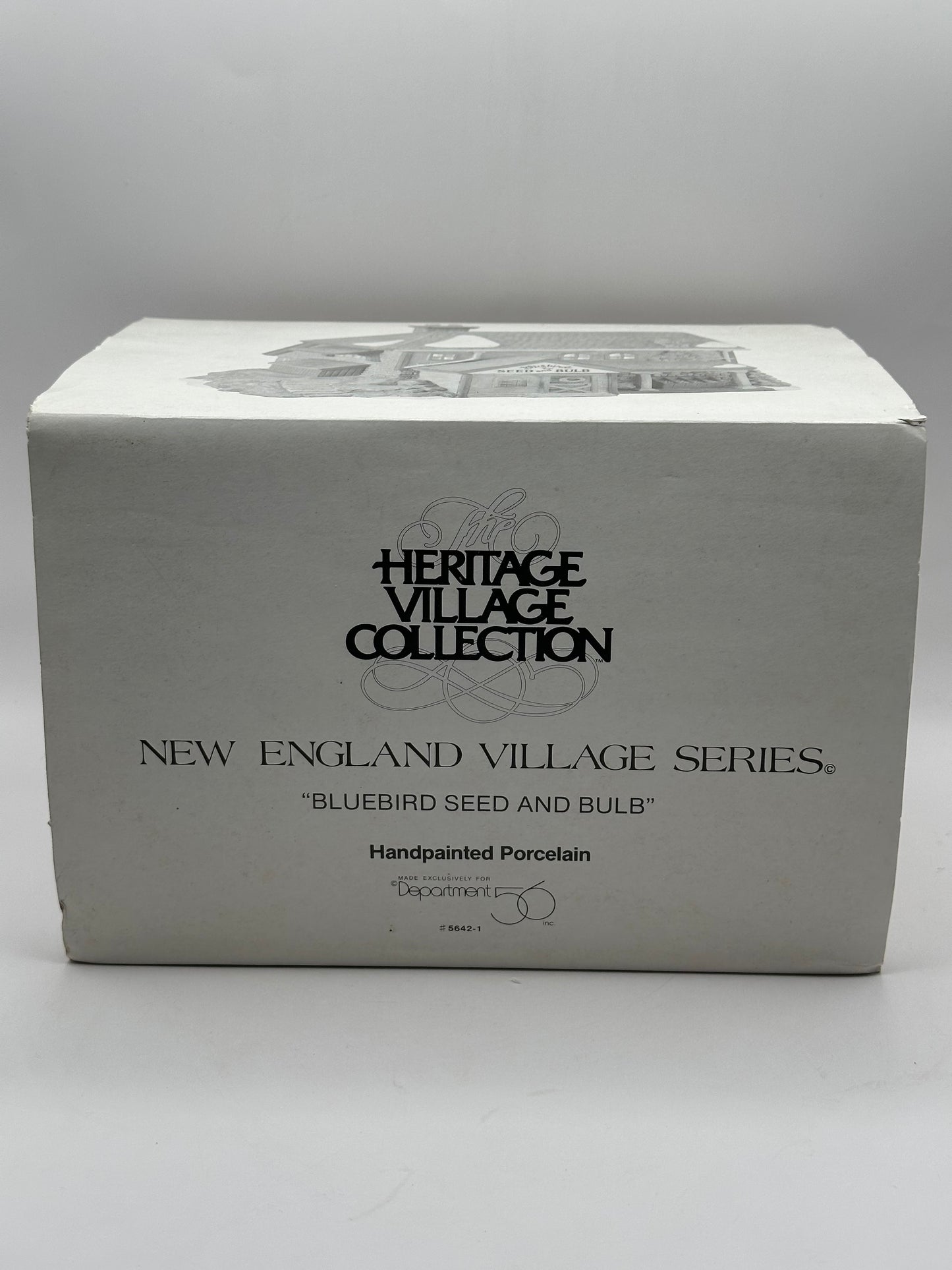 Dept 56 New England Village Bluebird Seed and Bulb