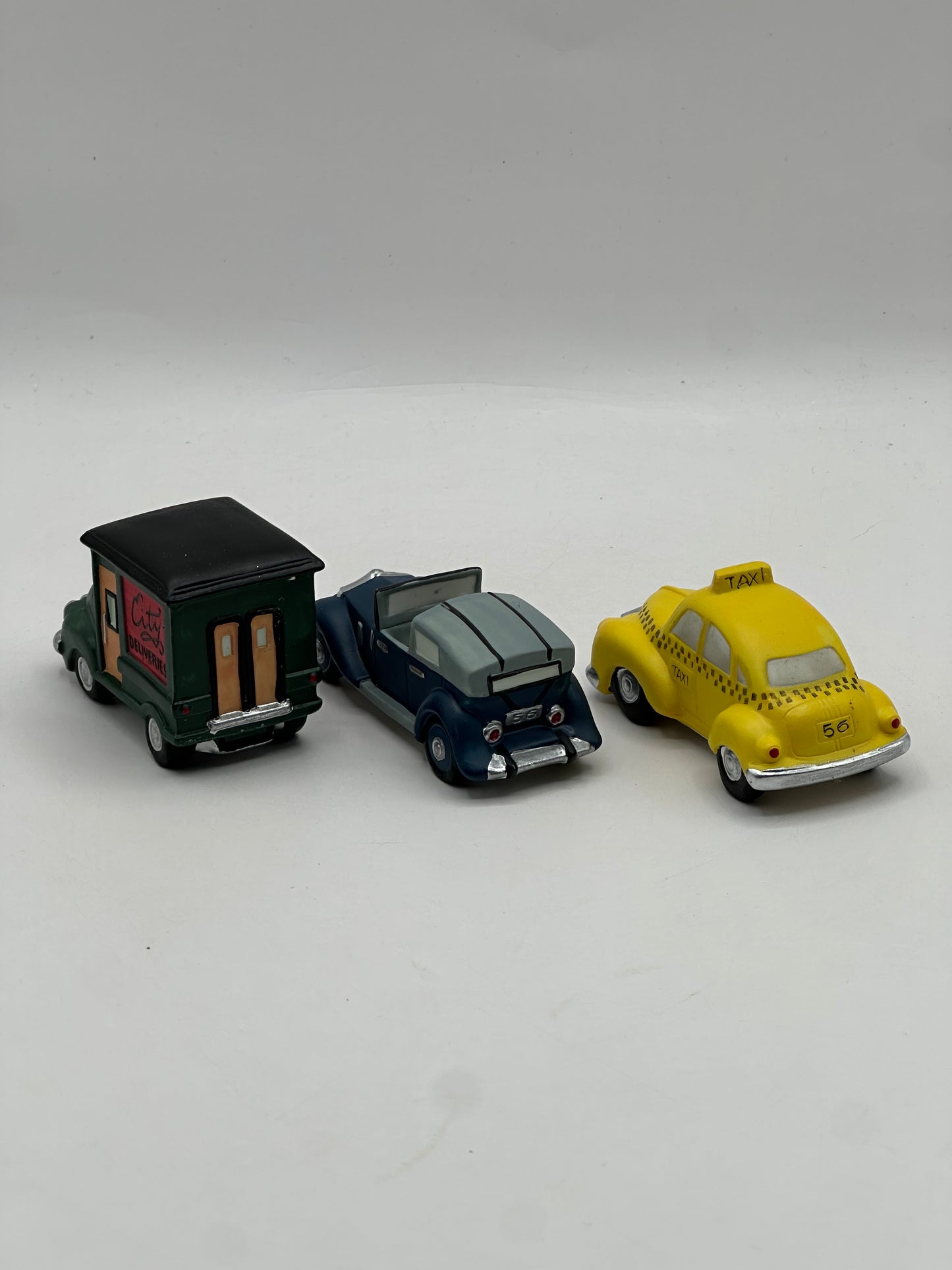 Dept 56 Christmas in the City Automobiles Set of 3