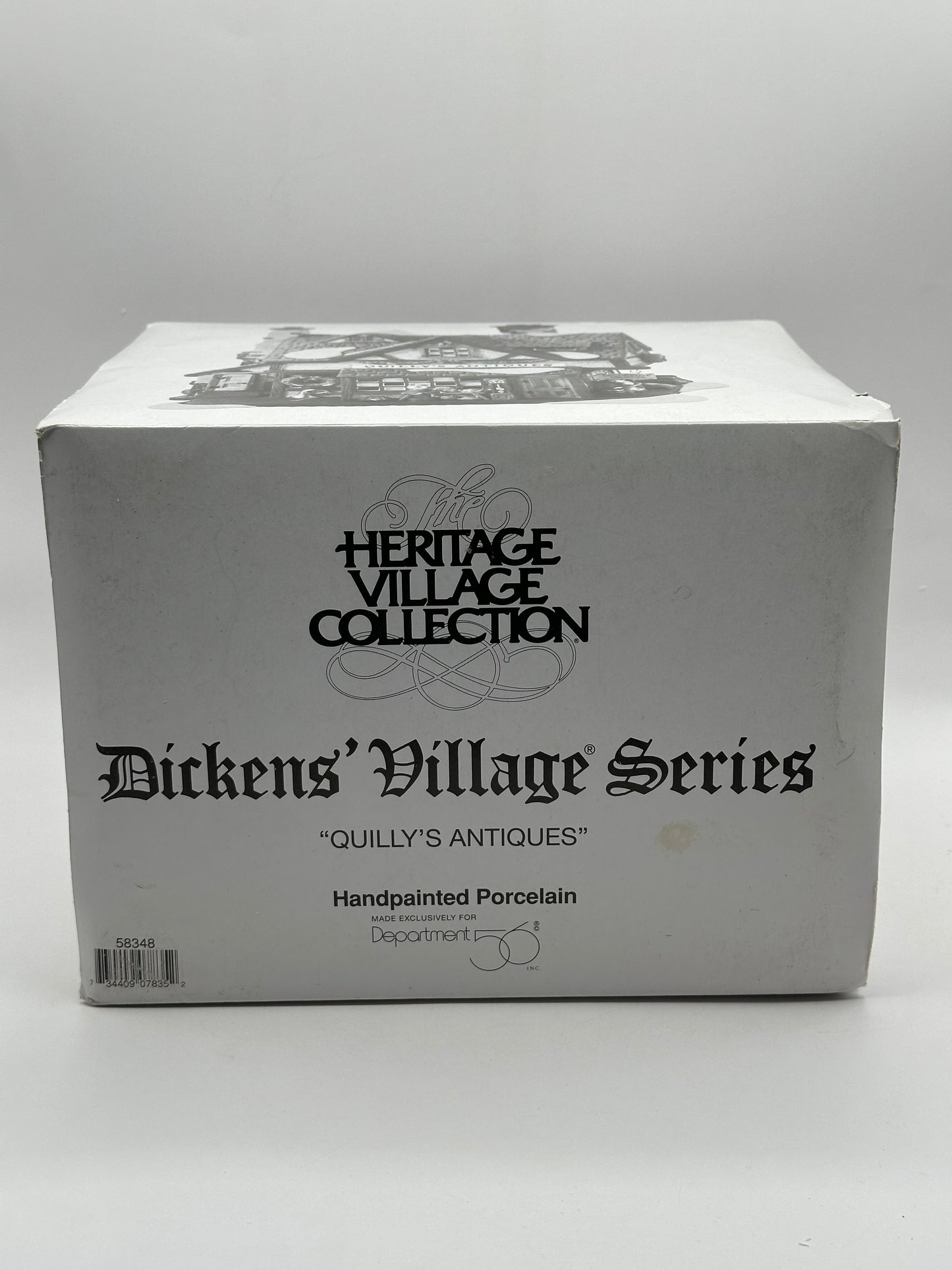 Dept 56 Dickens’ Village Quilly’s Antiques