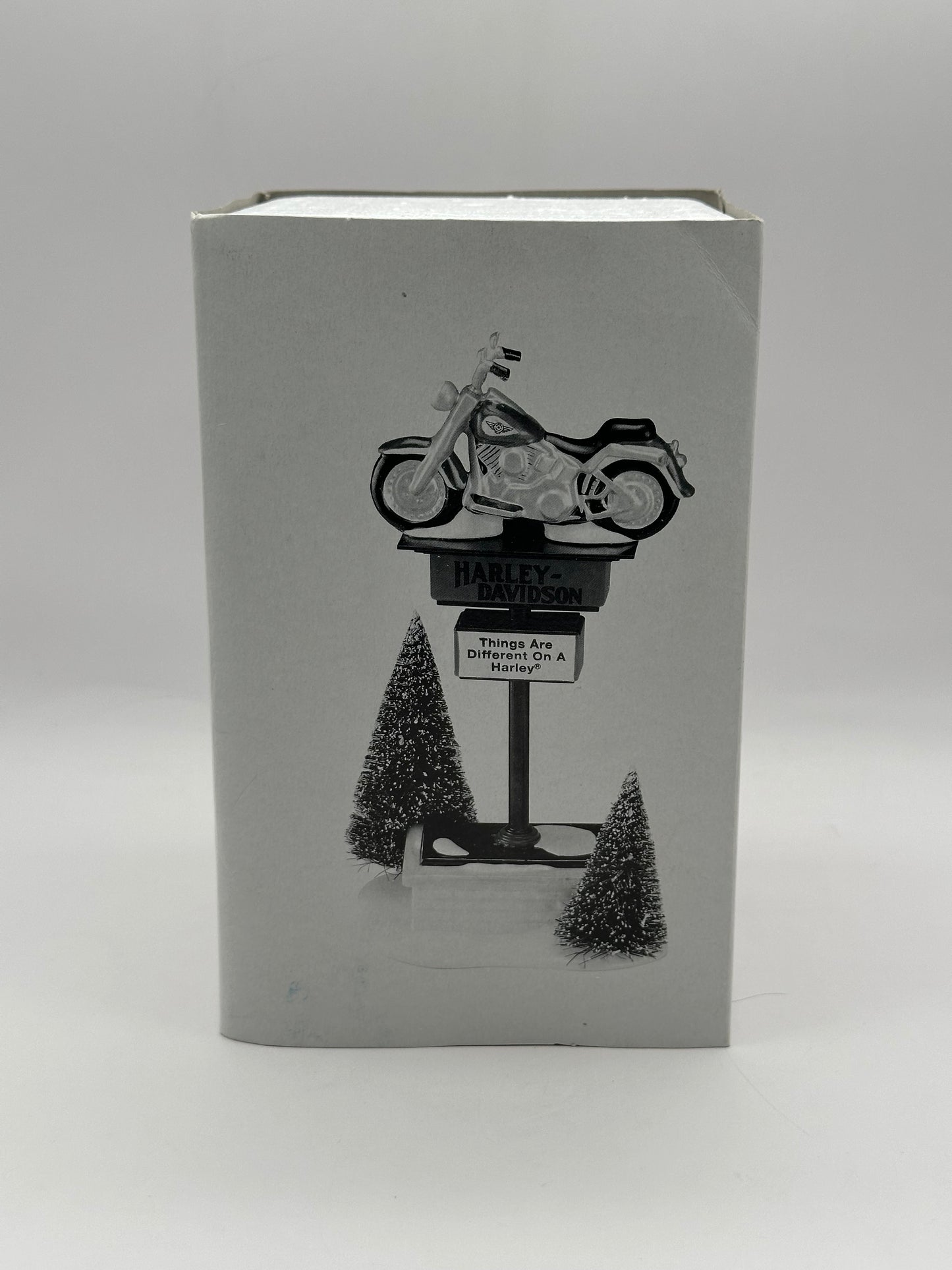 Dept 56 Original Snow Village Harley-Davidson Sign