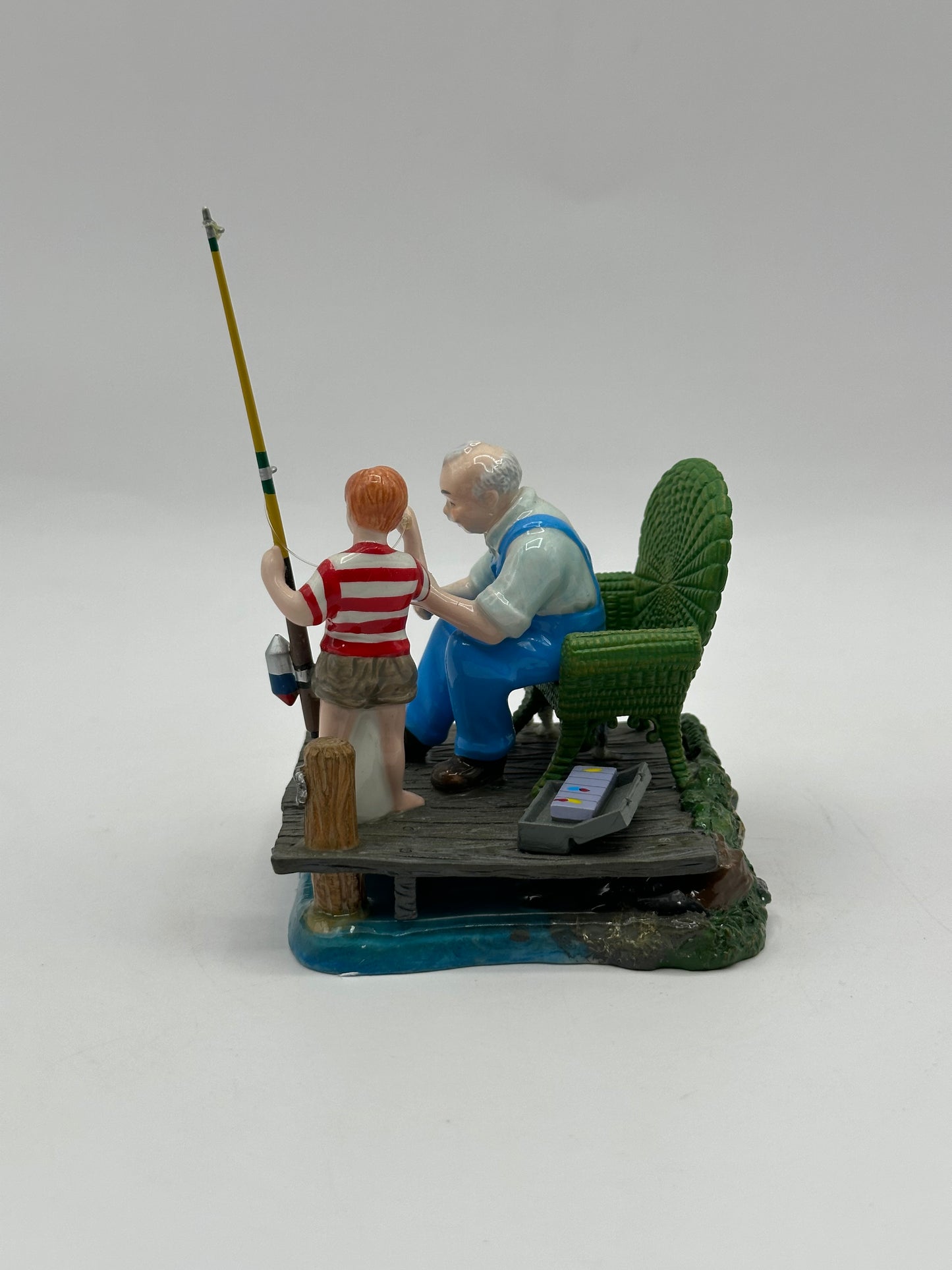 Dept 56 Original Snow Village Gone Fishing