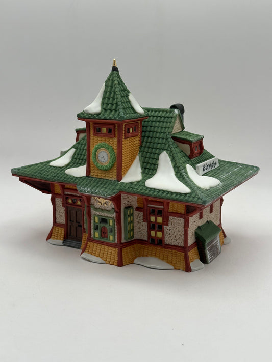 Dept 56 Alpine Village Bahnhof