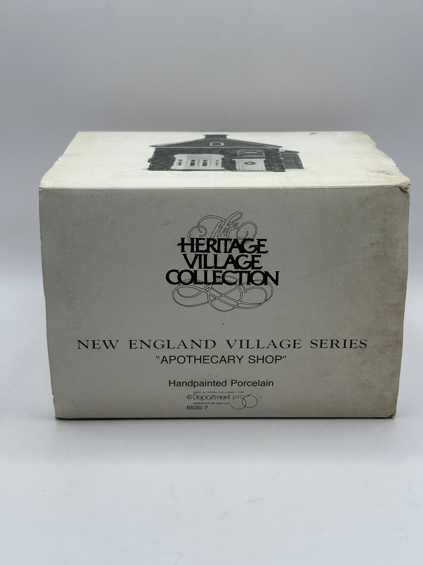 Dept 56 New England Village Apothecary Shop