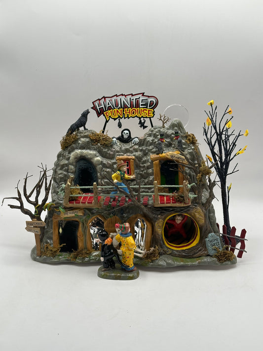 Dept 56 Original Snow Village Halloween Haunted Fun House