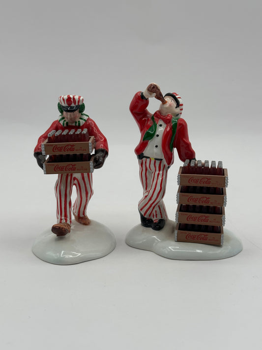 Dept 56 Original Snow Village Coca-Cola Delivery Men