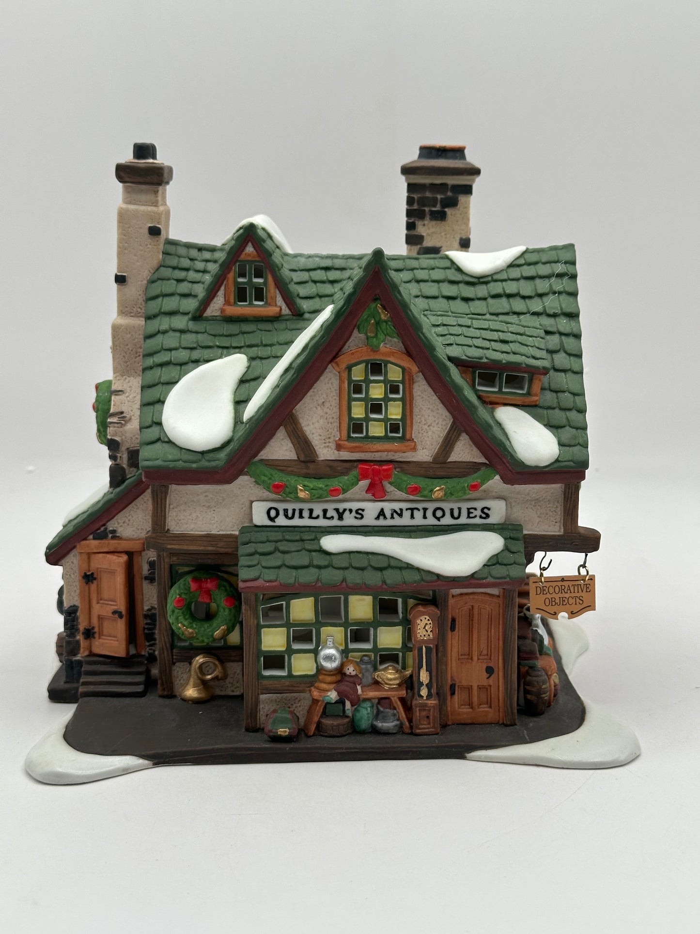 Dept 56 Dickens’ Village Quilly’s Antiques