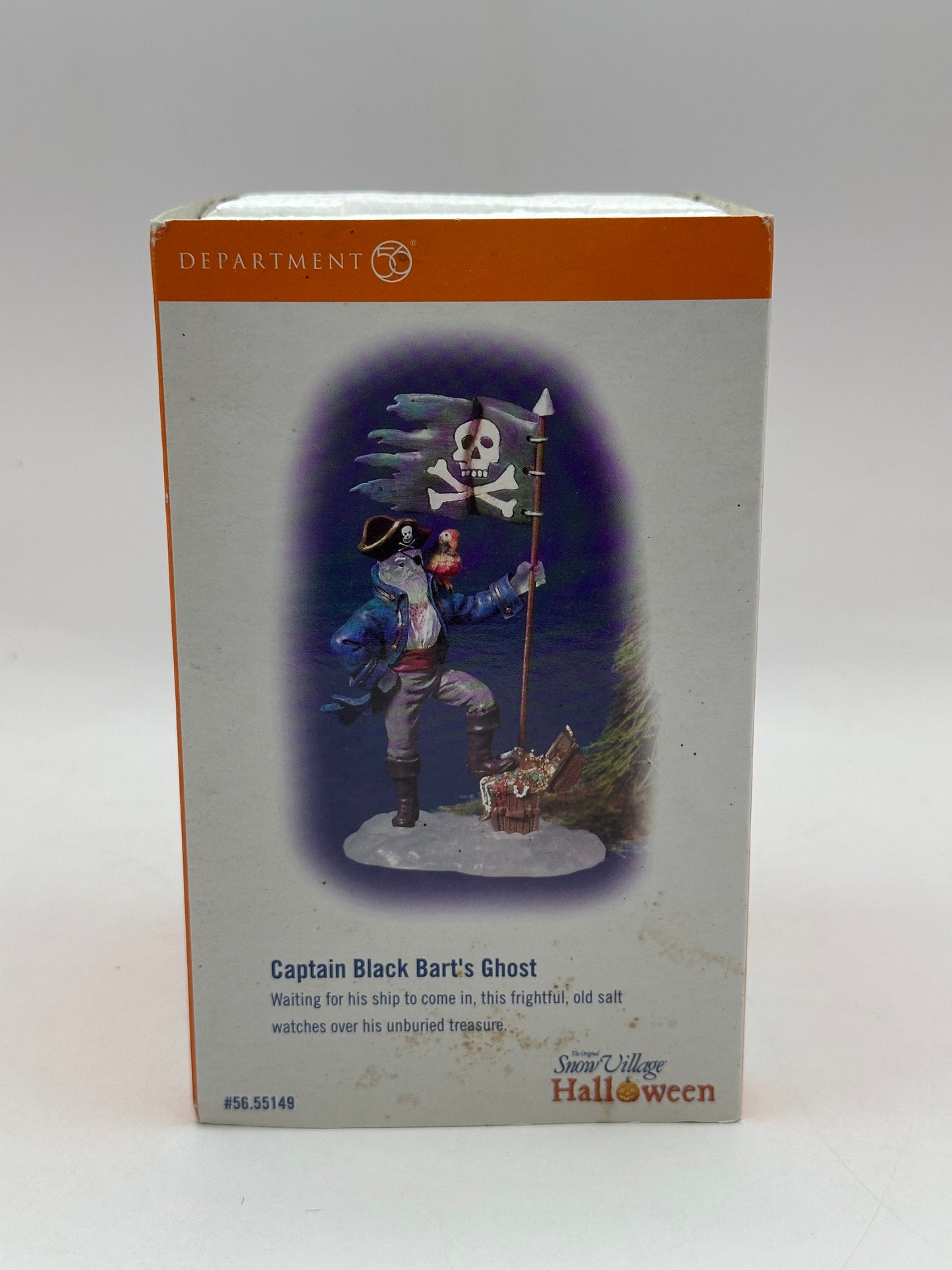 Dept 56 Original Snow Village Halloween Captain Black Bart’s Ghost