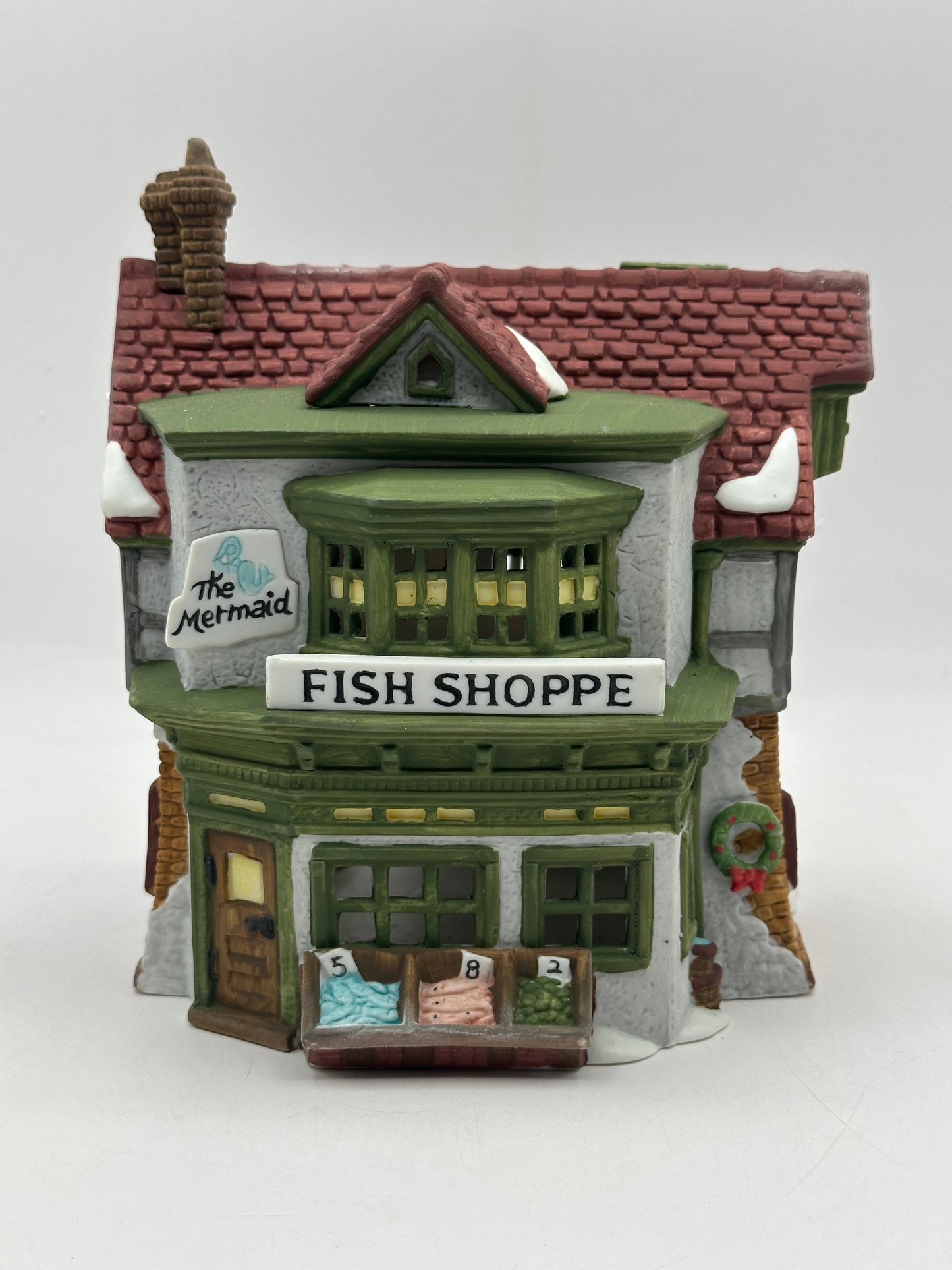 Dept 56 Dickens’ Village The Mermaid Fish Shoppe