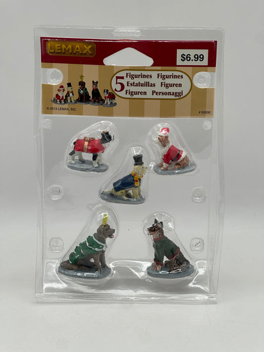 Lemax Cherished Canines (Set of 5)