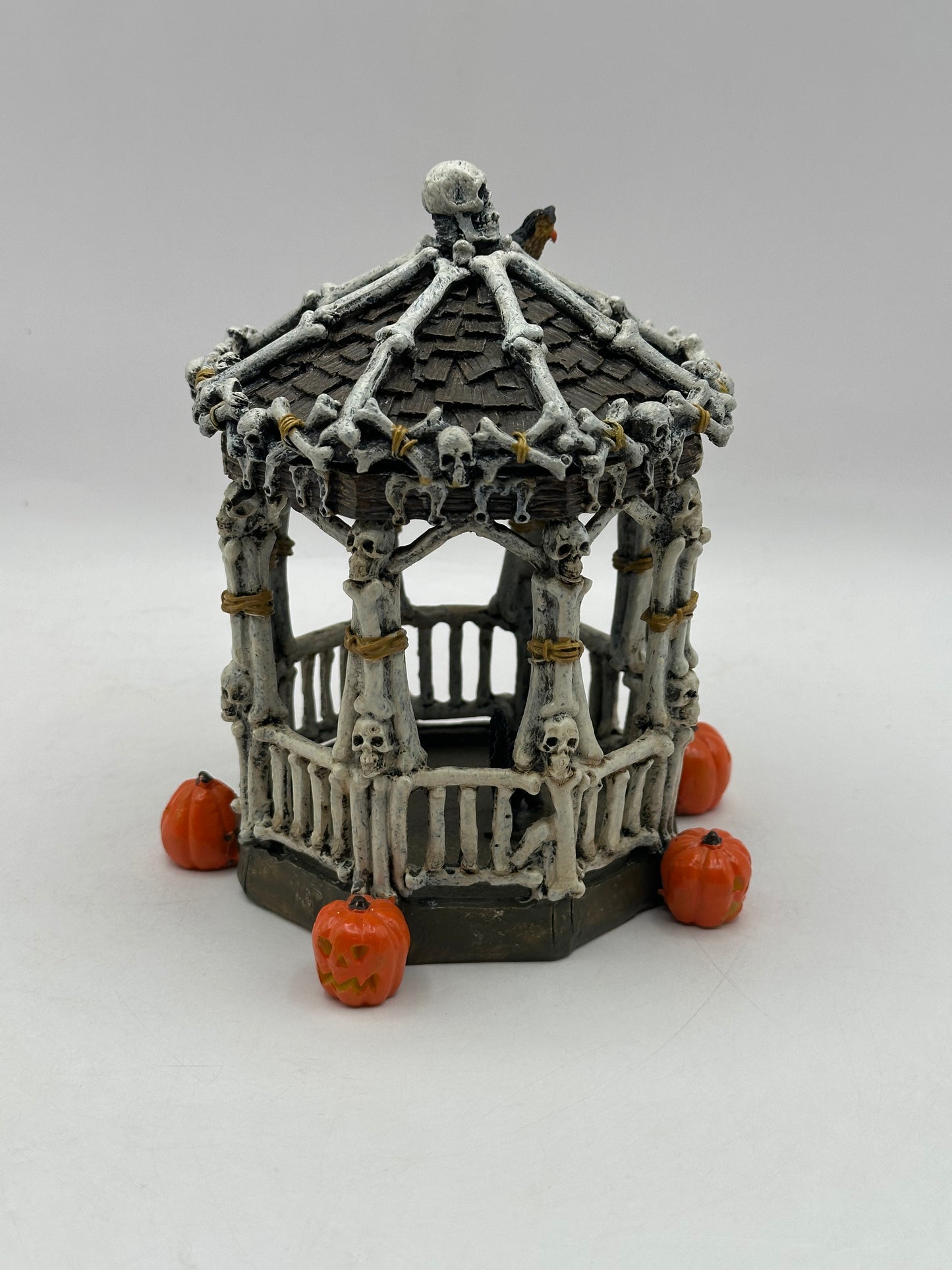 Lemax Spooky Town Skeleton Gazebo