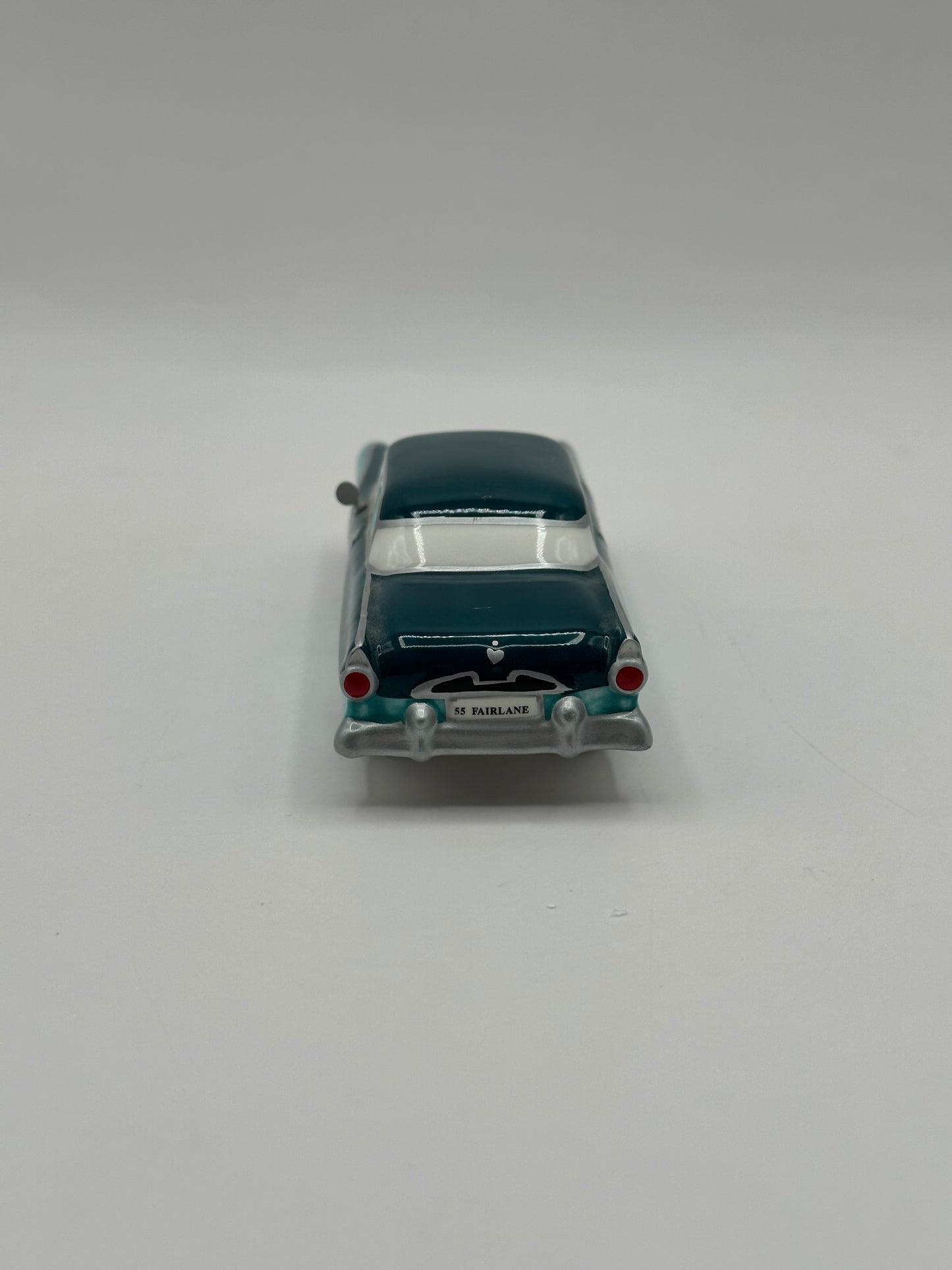 Dept 56 Original Snow Village 1955 Ford Fairlane (Blue/Teal)