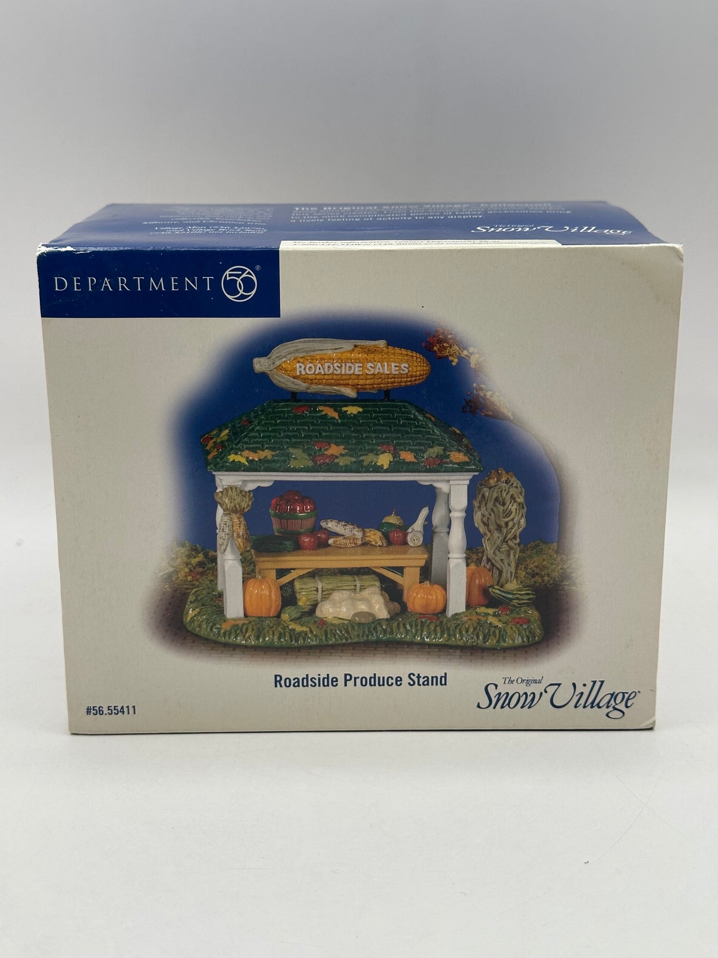 Dept 56 Original Snow Village Roadside Produce Stand