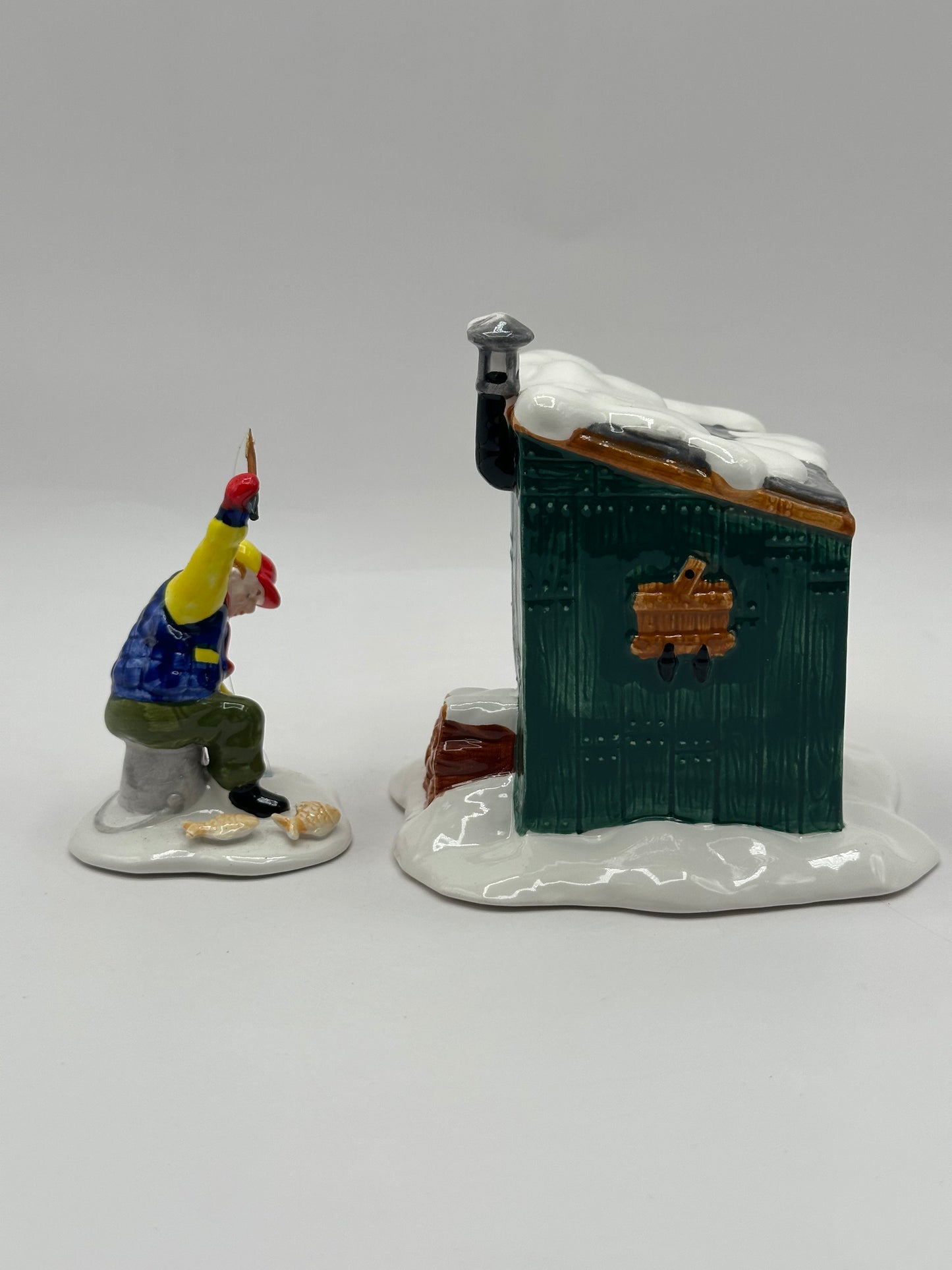 Dept 56 Original Snow Village Fresh Frozen Fish