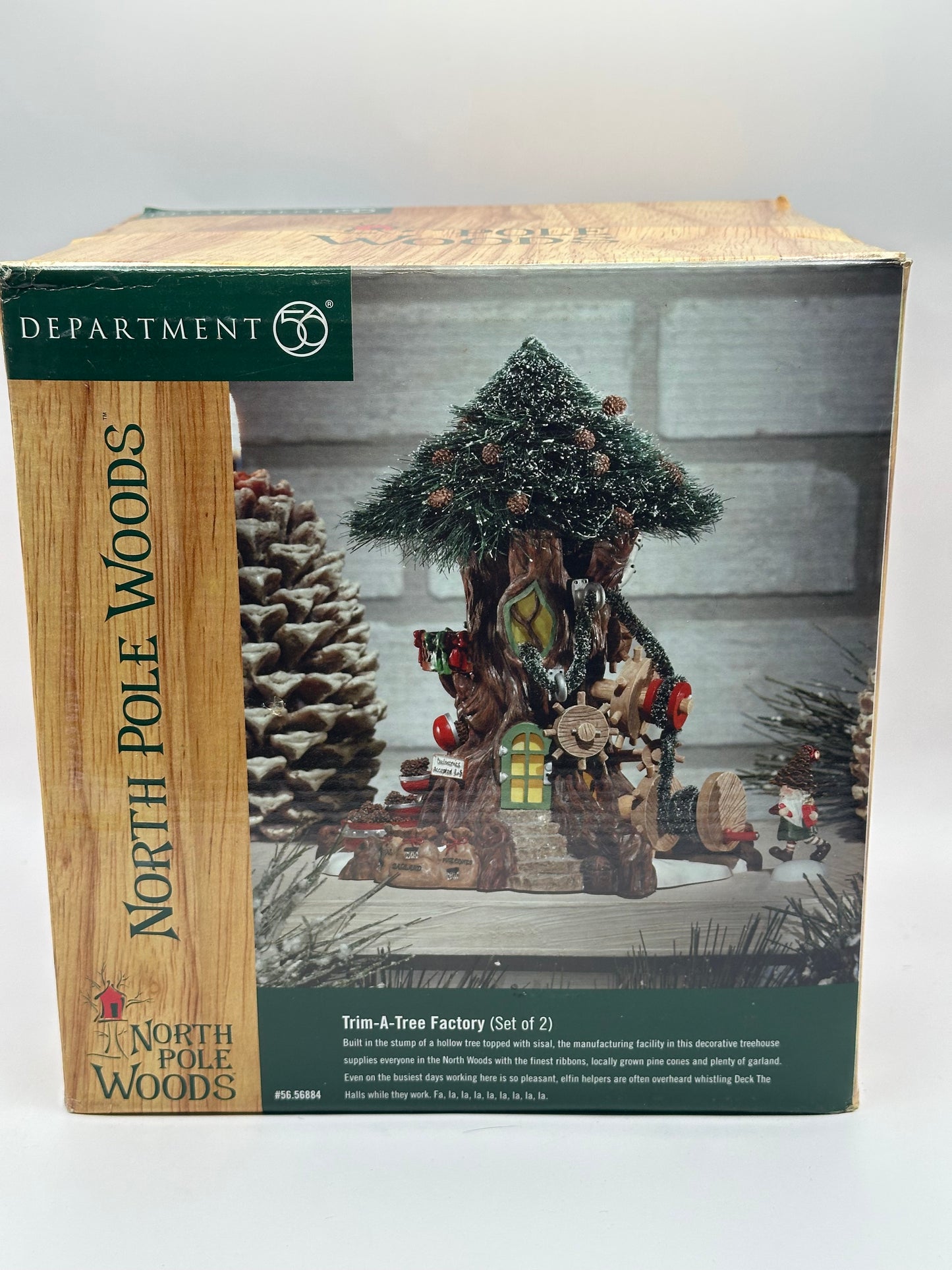 Dept 56 North Pole Woods Trim-A-Tree Factory