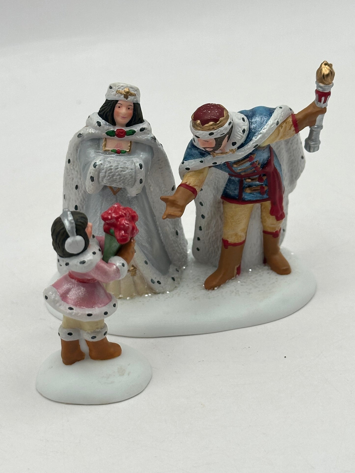 Dept 56 Christmas in the City Crystal Ice King & Queen