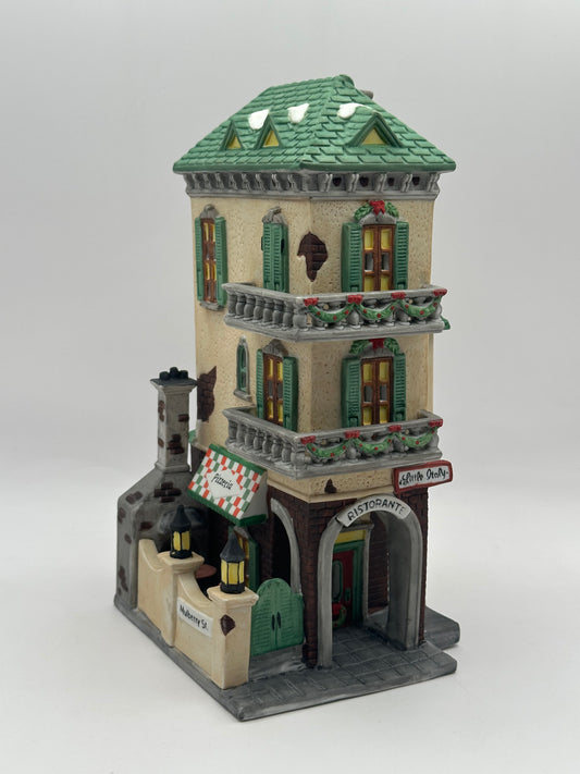 Dept 56 Christmas in the City Little Italy Restaurante