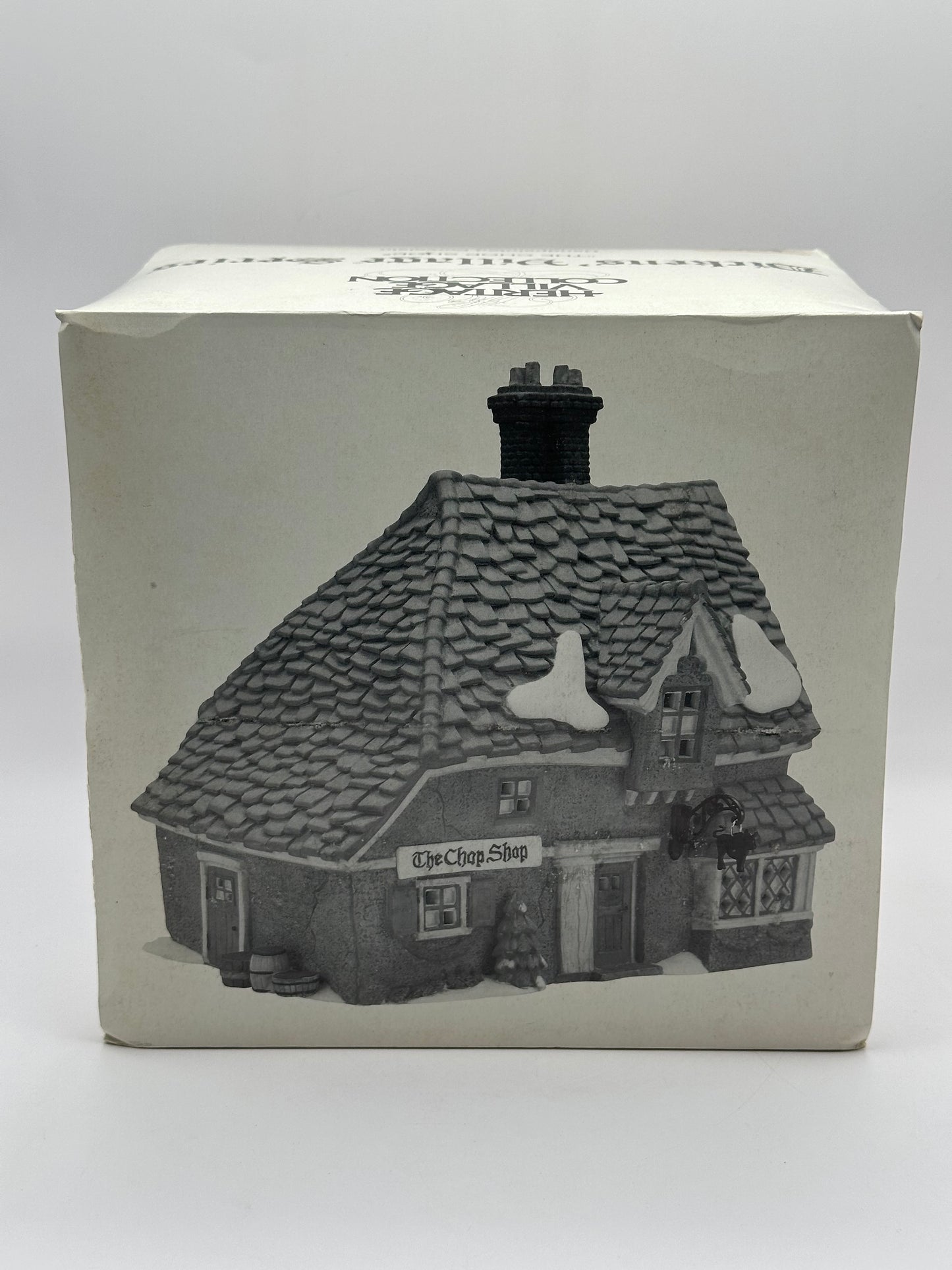 Dept 56 Dickens’ Village The Chop Shop