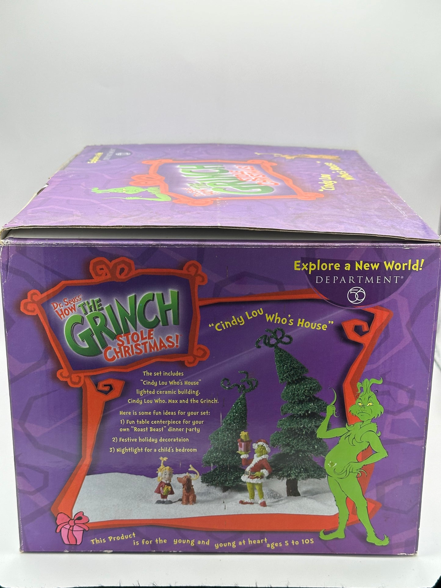 Dept 56 The Grinch Cindy Lou Who's House