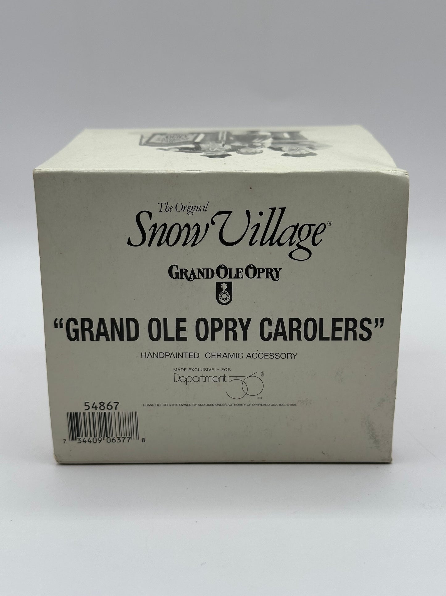 Dept 56 Original Snow Village Grand Ole Opry Carolers