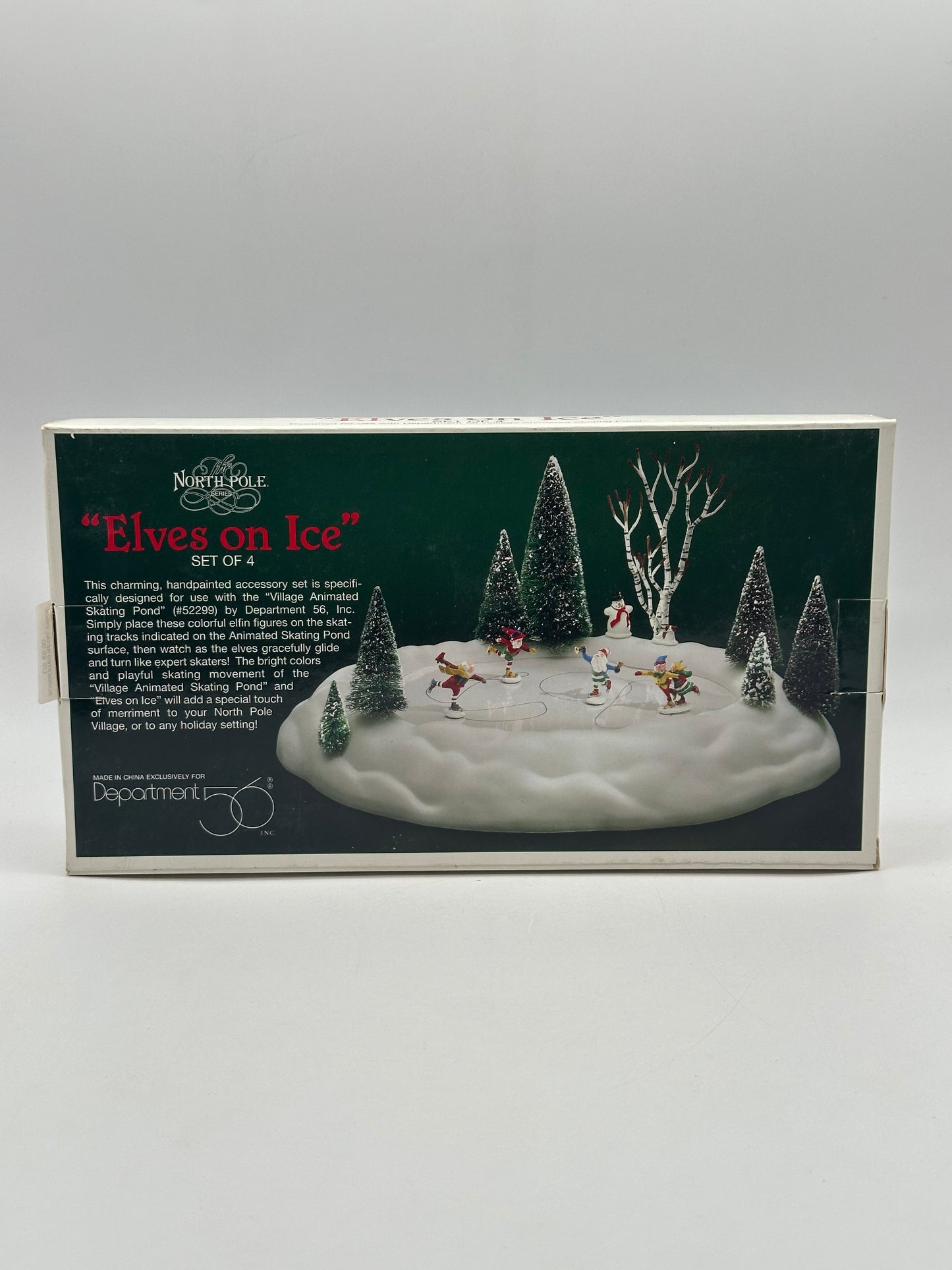 Dept 56 North Pole Elves On Ice