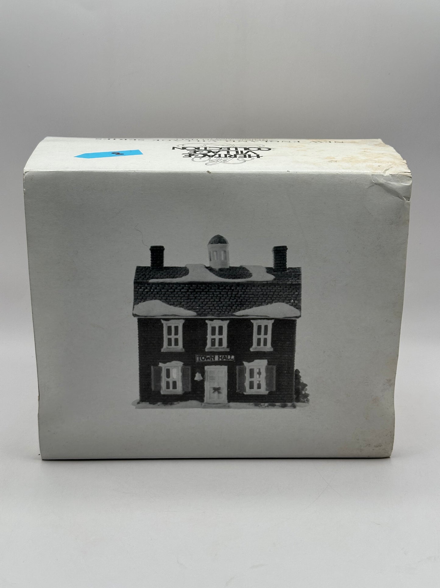 Dept 56 New England Village Brick Town Hall