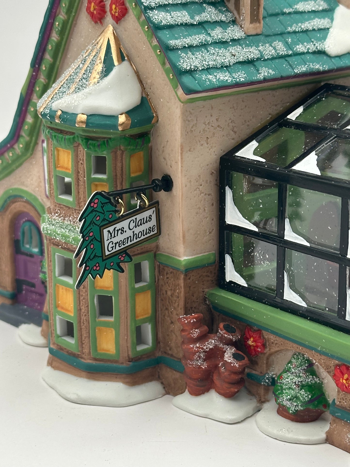 Dept 56 North Pole Series Mrs. Claus’ Greenhouse