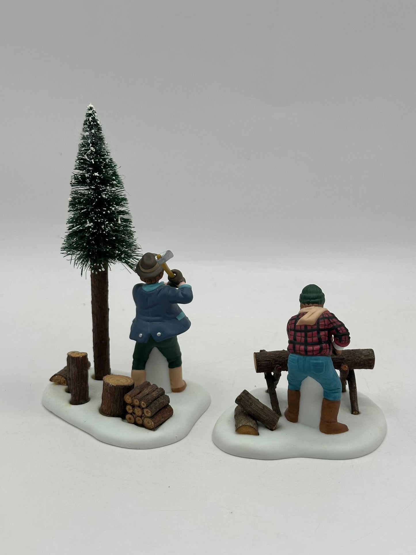 Dept 56 New England Village Lumberjacks