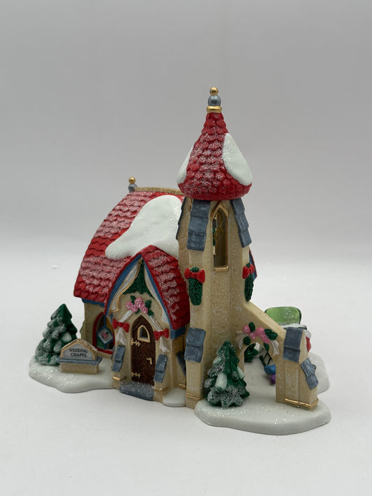 Dept 56 North Pole Wedding Bells Chapel