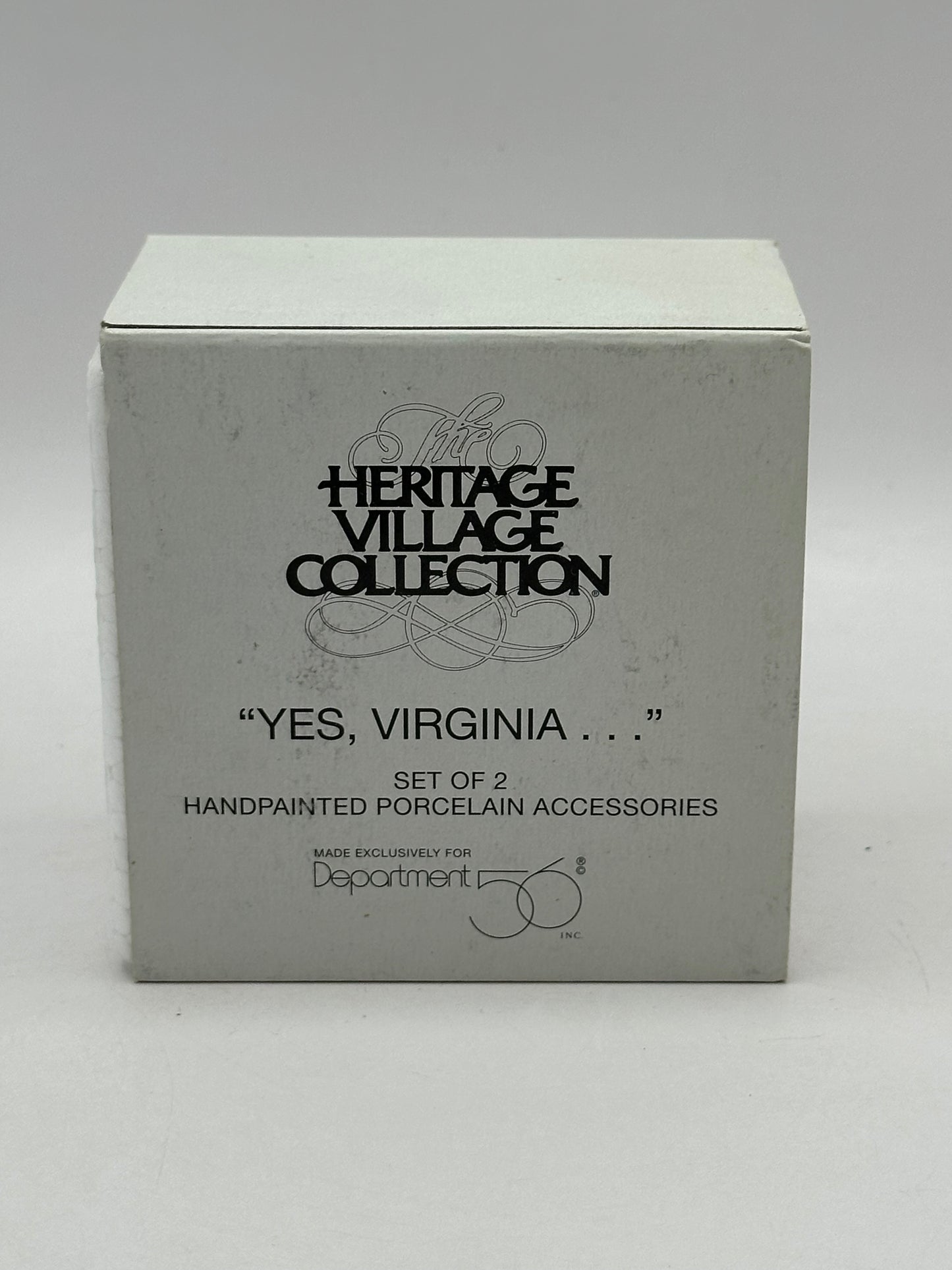 Dept 56 Christmas in the City Yes, Virginia …