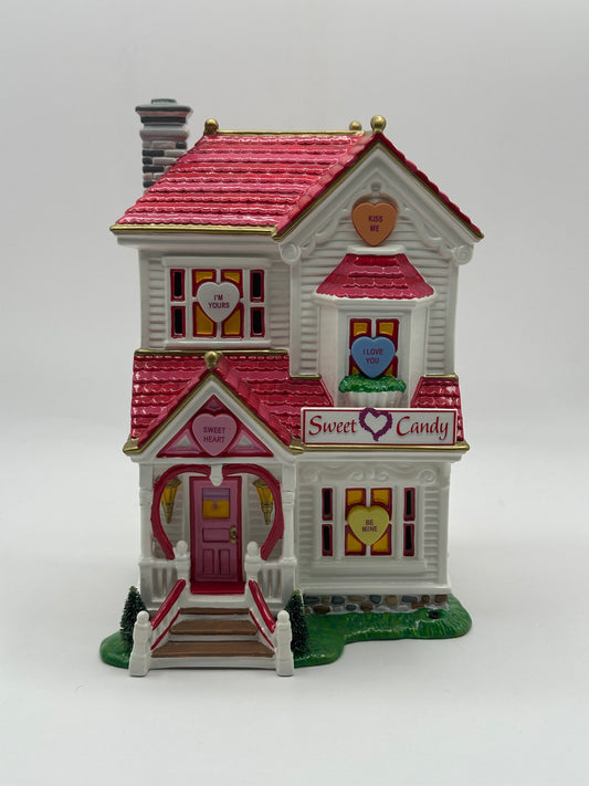 Dept 56 Original Snow Village Celebrate Love - Sweetheart Candy Shop