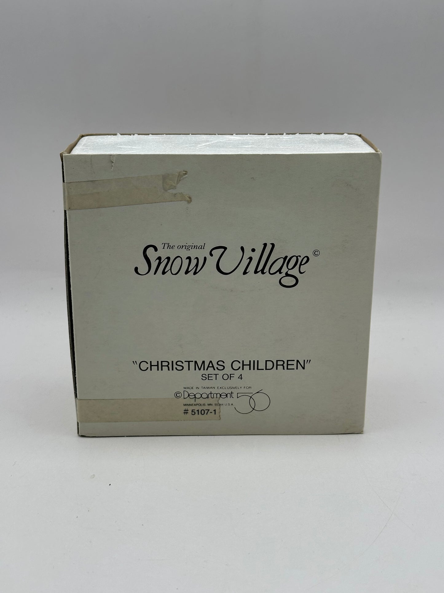 Dept 56 Original Snow Village Christmas Children