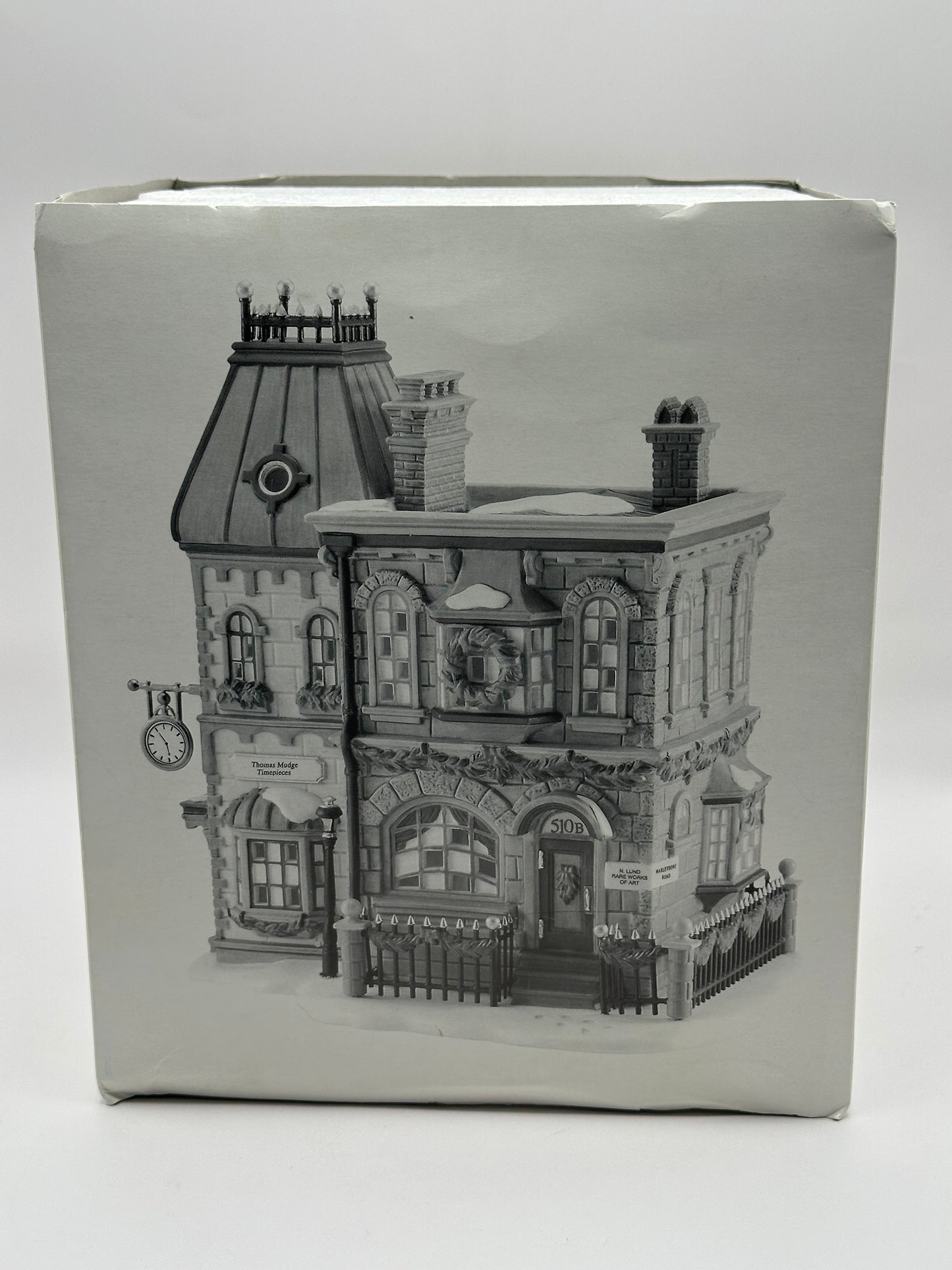 Dept 56 Dickens’ Village Thomas Mudge Timepieces