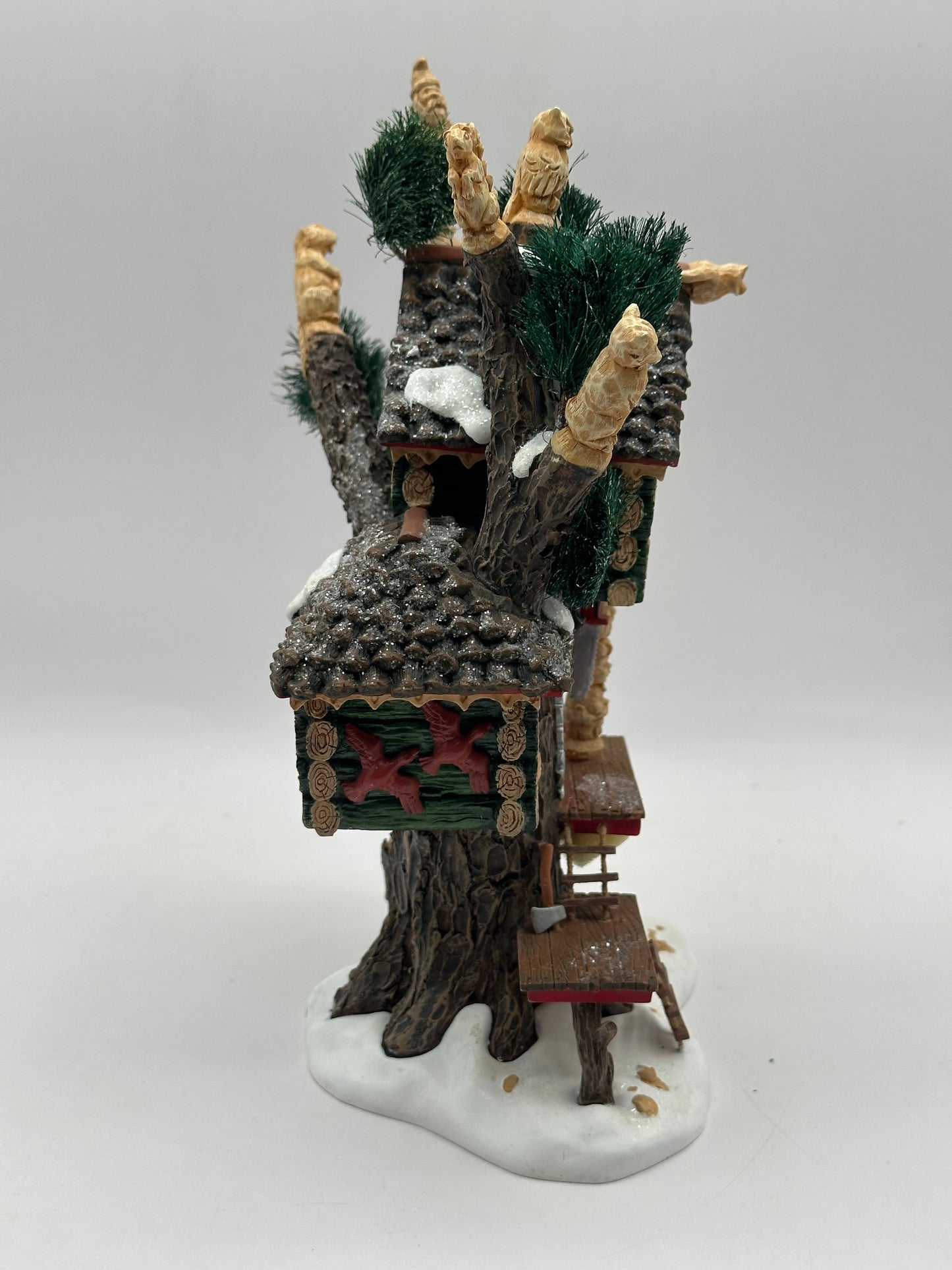 Dept 56 North Pole Woods Chisel McTimber Art Studio