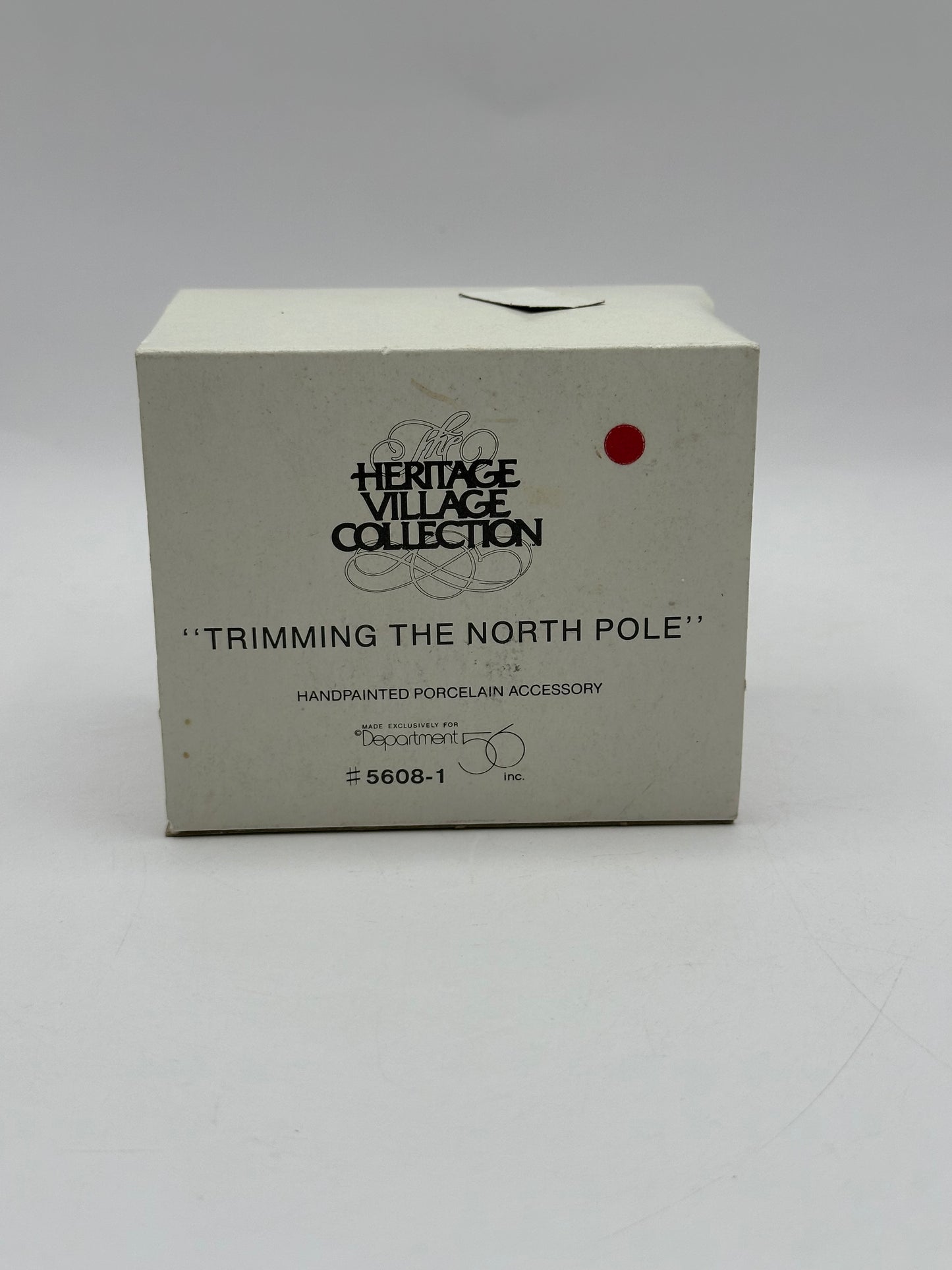 Dept 56 North Pole Trimming The North Pole