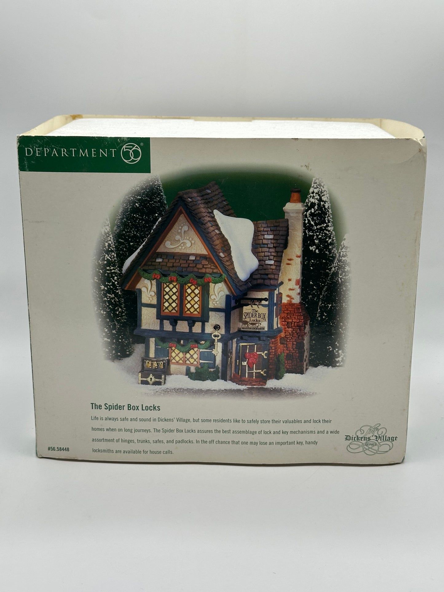 Dept 56 Dickens’ Village The Spider Box Locks