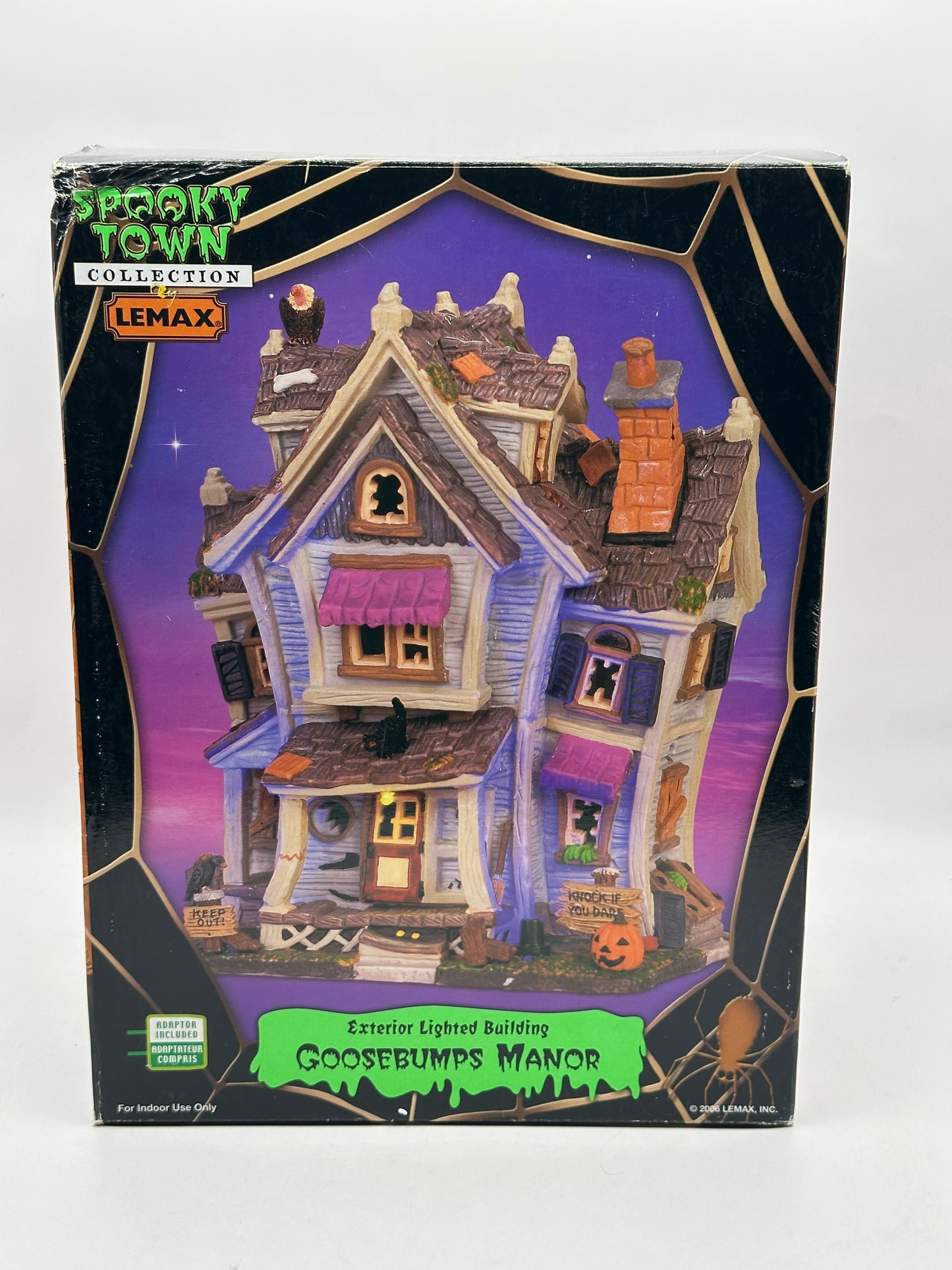 Lemax Spooky Town Goosebumps Manor