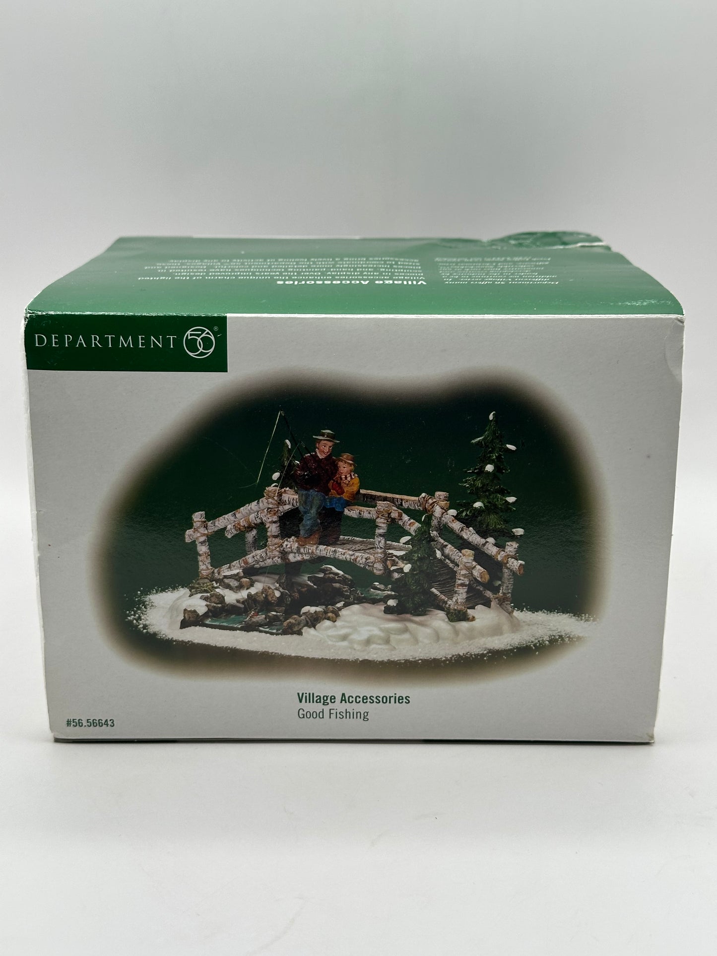 Dept 56 Village Accessories (Mill Creek) Good Fishing