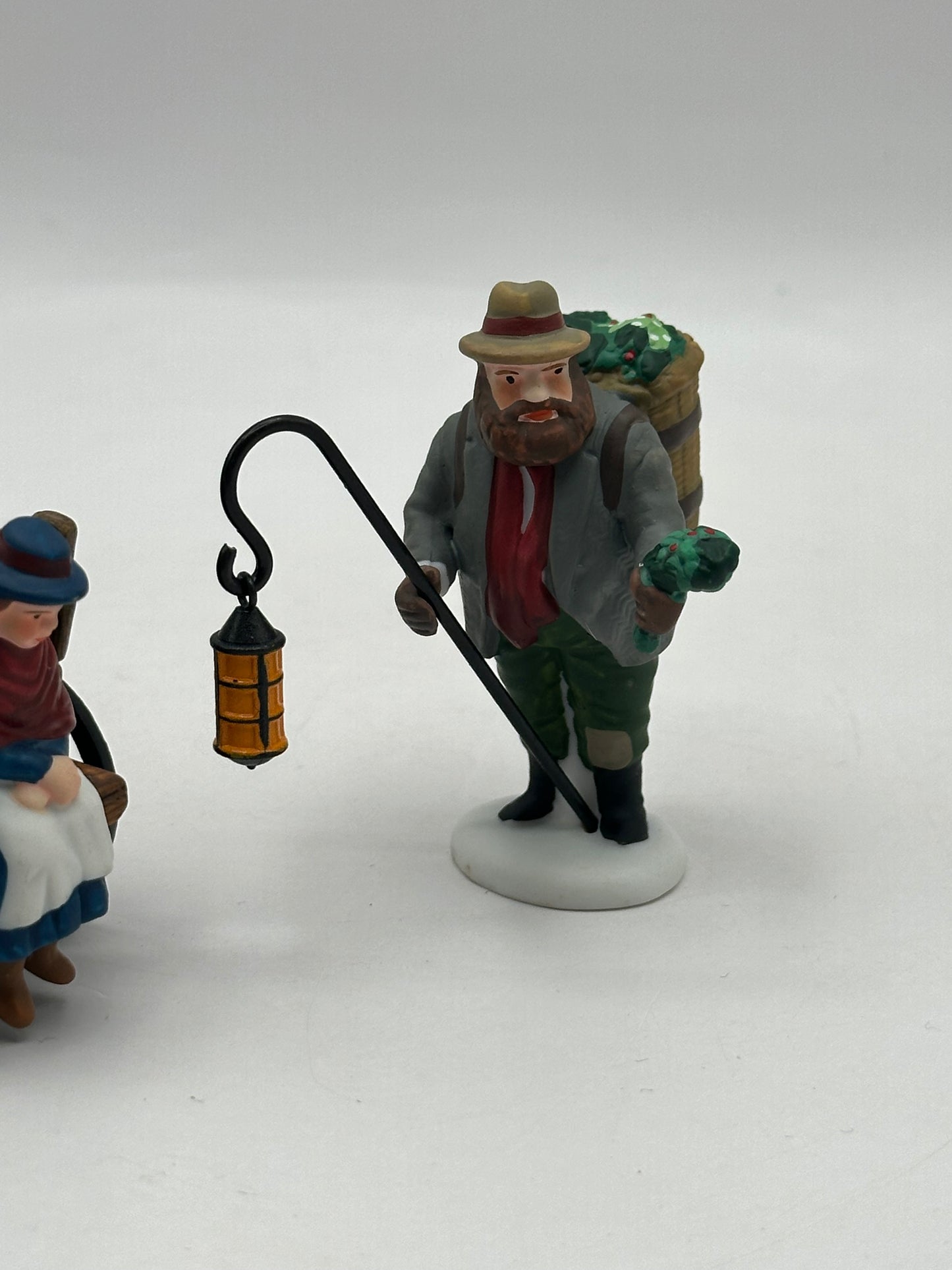 Dept 56 Dickens’ Village Chelsea Market Mistletoe Monger & Cart