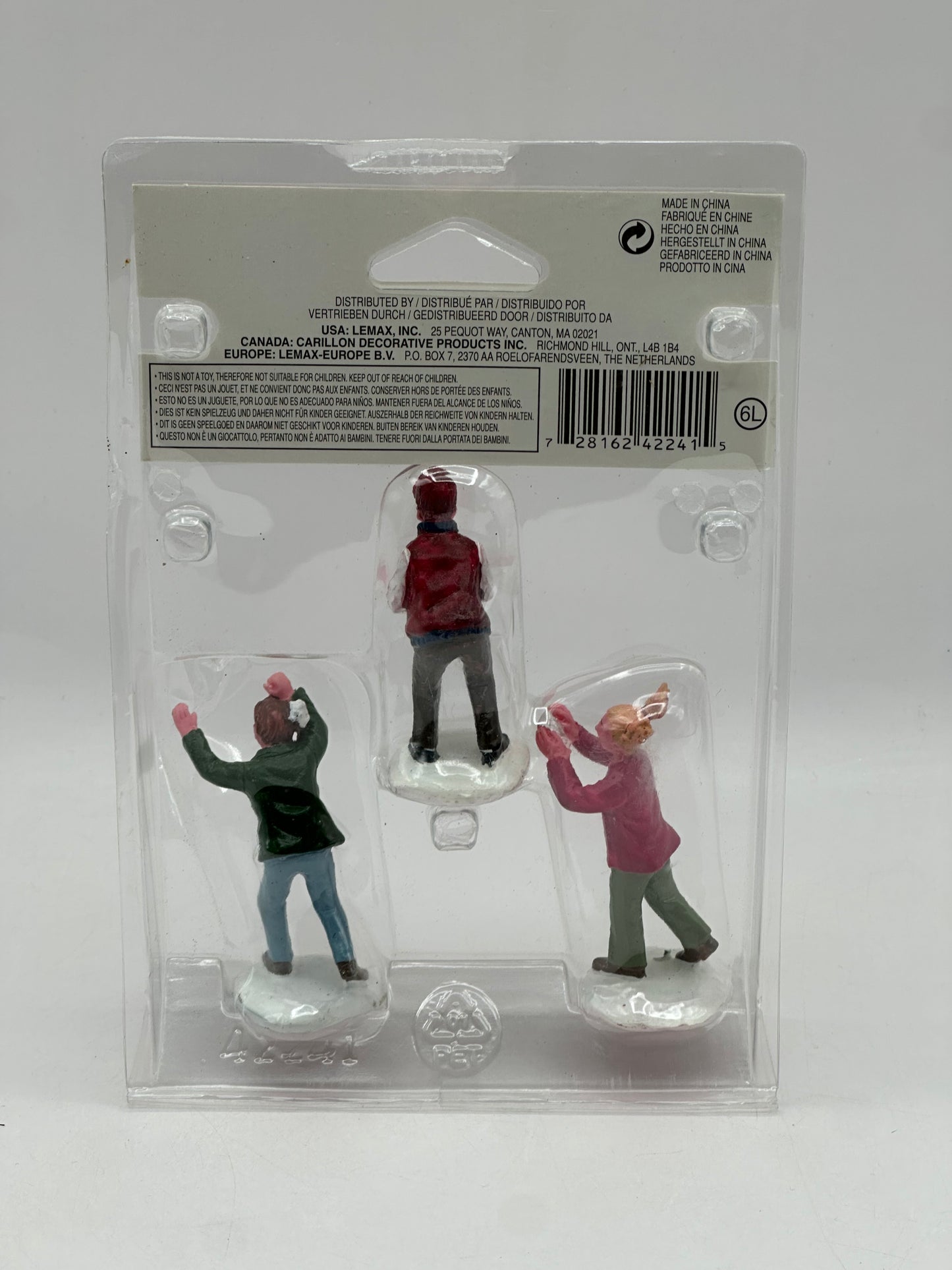 Lemax Snowball Fight (Set of 3)