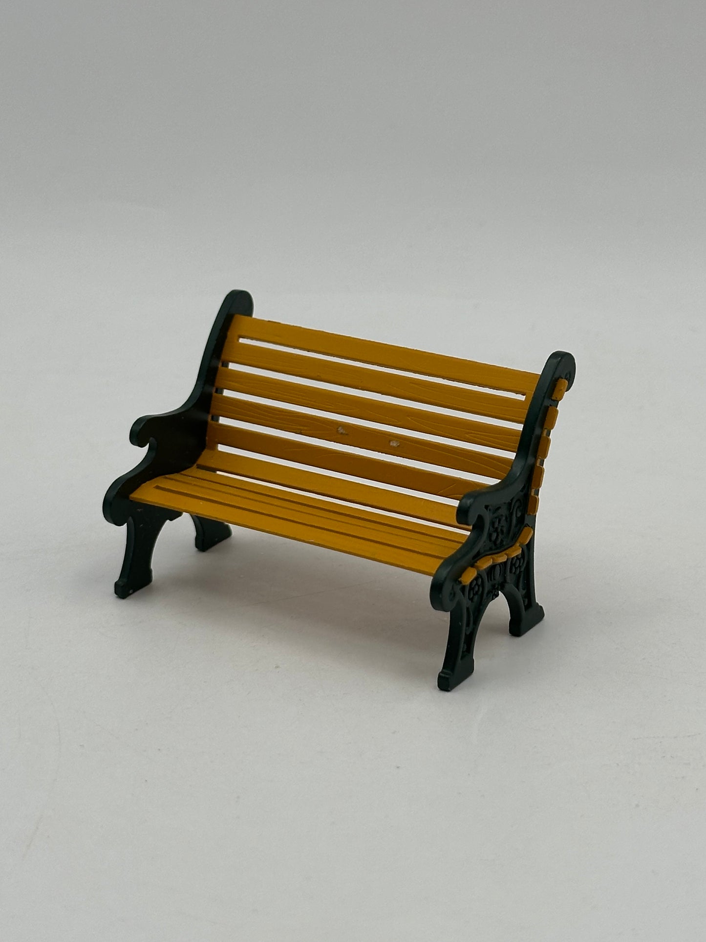 Dept 56 Christmas in the City Wrought Iron Park Bench