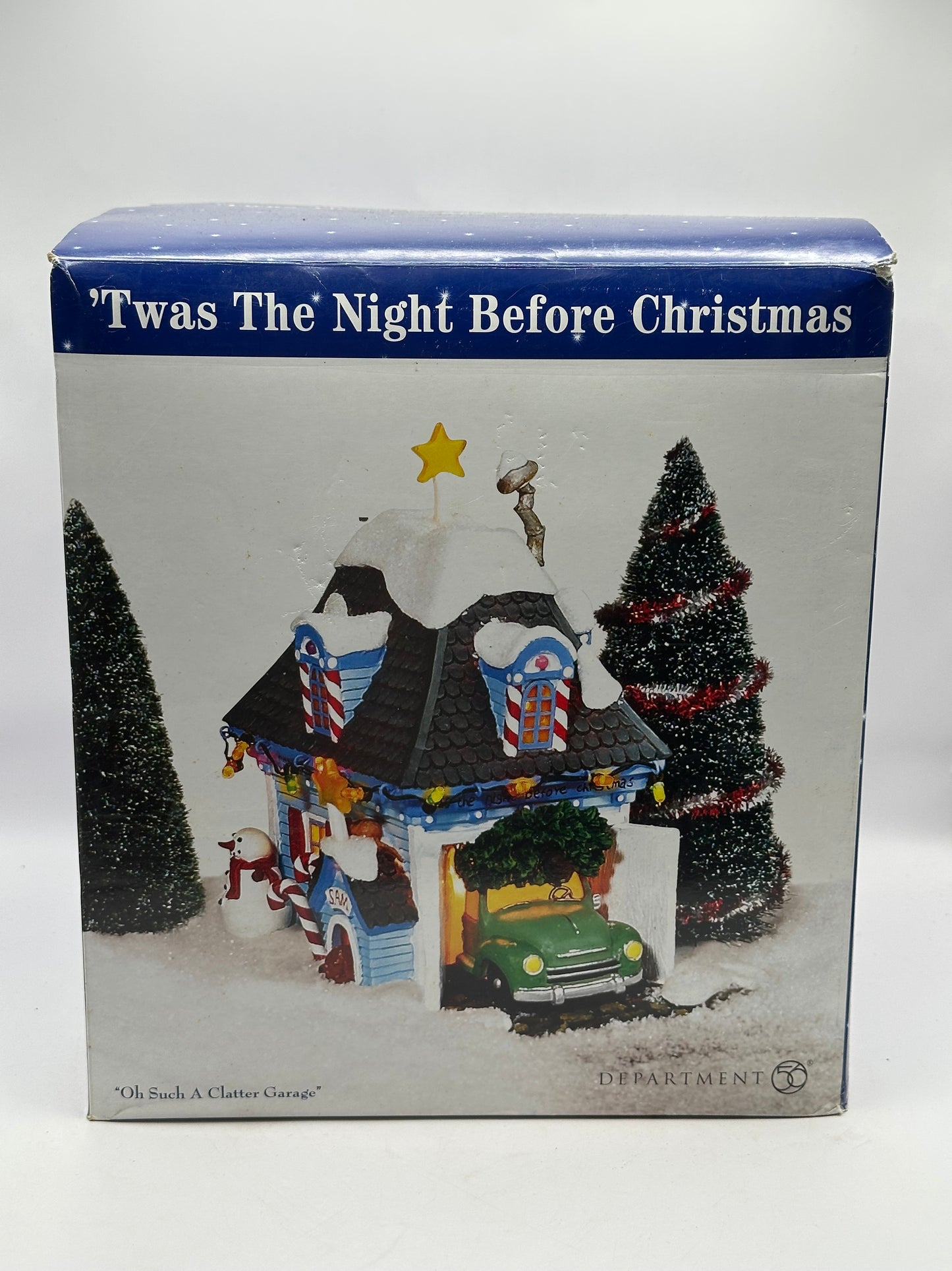 Dept 56 ‘Twas The Night Before Christmas - Oh Such A Clatter Garage