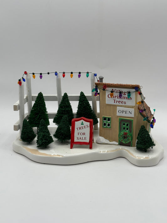 Dept 56 Original Snow Village Tree Lot